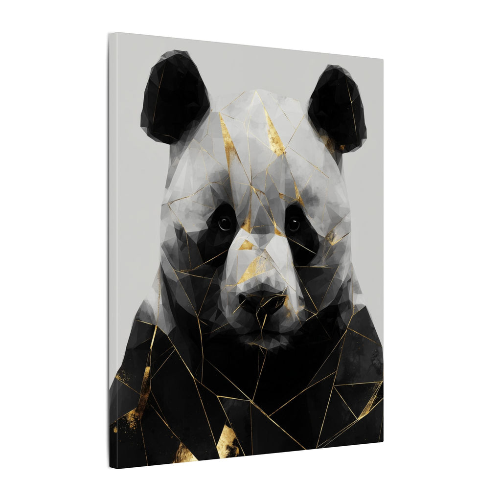 Fractal Panda: Geometric Wildlife Art, Polygonal Portrait, Modern Digital Design   |  Personalized & Custom Orders Available