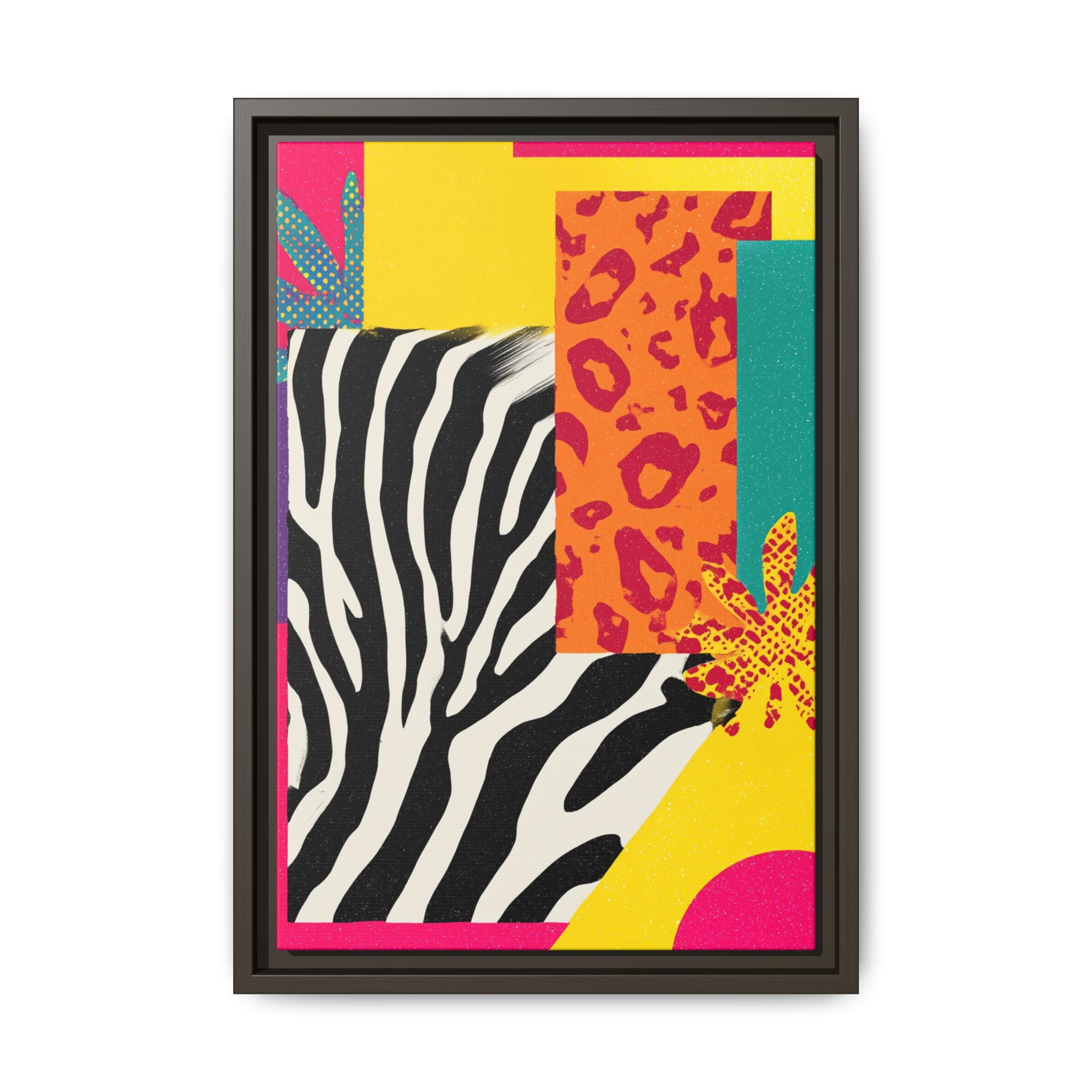 Vibrant Framed Art Print, Colorful Wall Decor, Modern Home Art, Statement Piece for Living Room, Unique Gift, Boho Decor