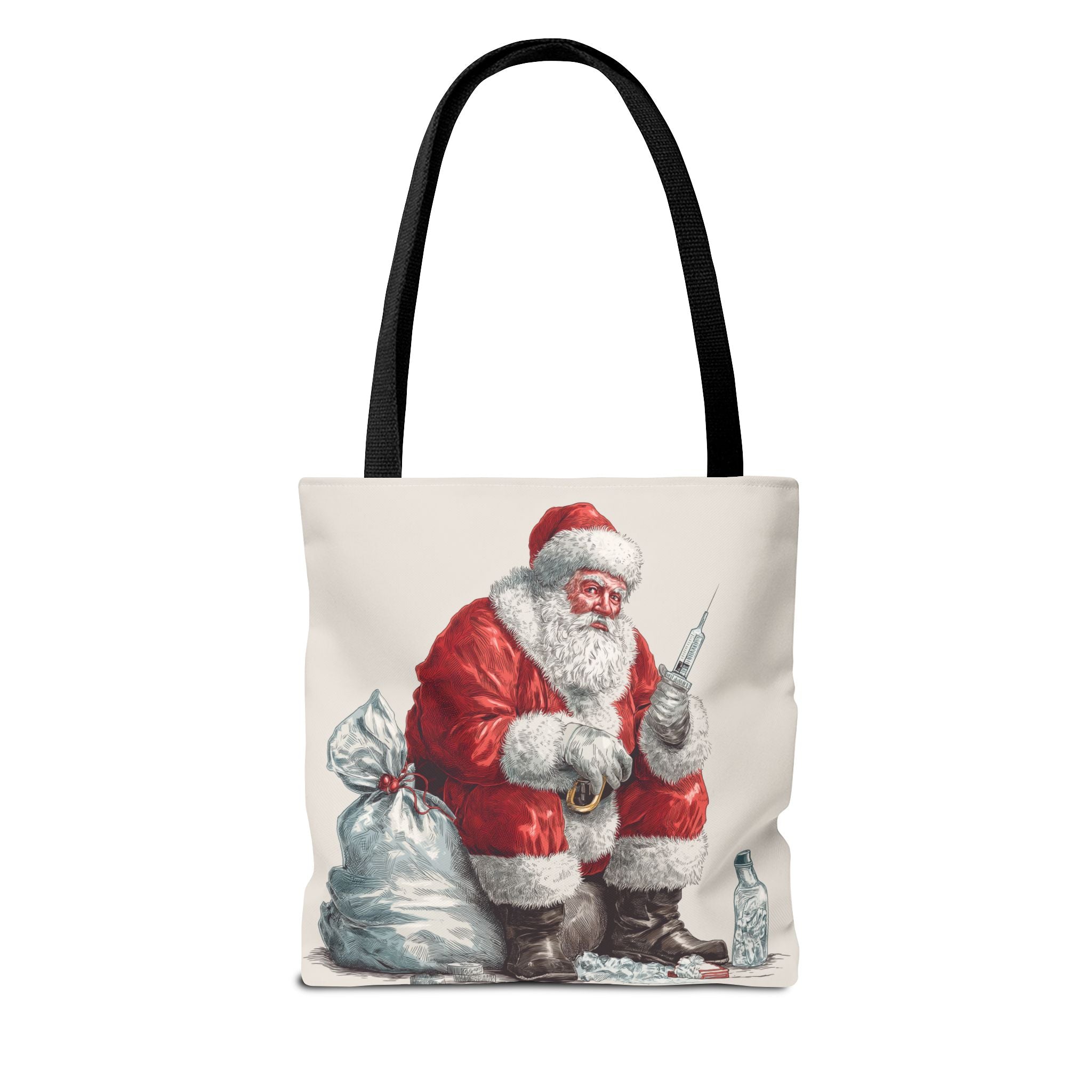 Naughty Santa Tote Bag (AOP)