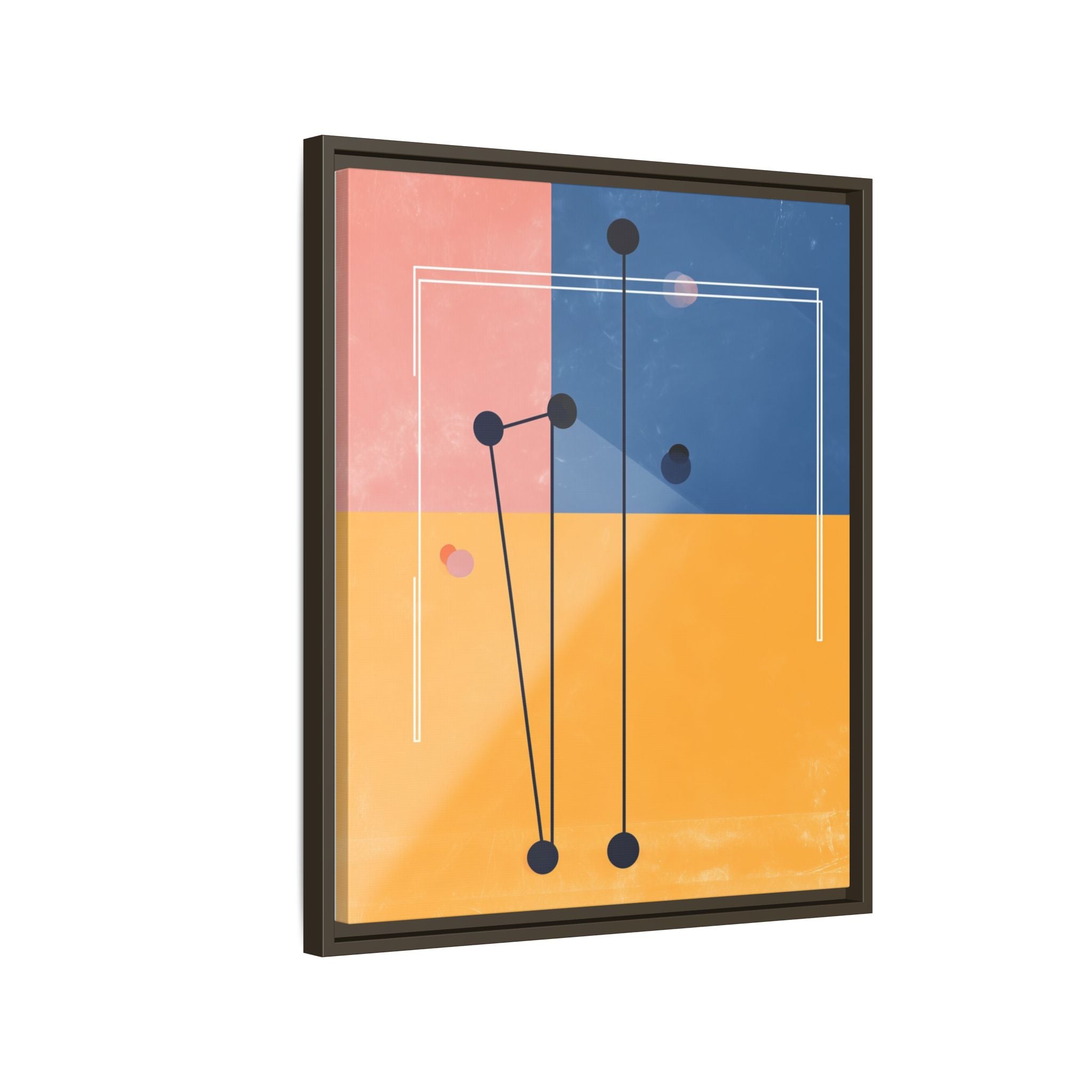 Nexus of Connection: Geometric Abstraction, Modernist Composition, Digital Color Blocks   |   Custom Orders Accepted