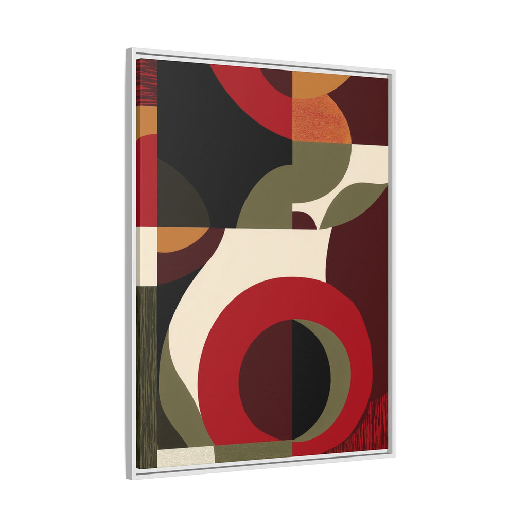 Geometric Intersections: Mid-Century Modern Design, Abstract Architectural Composition, Rhythmic Curved Forms   |   Custom Orders Accepted