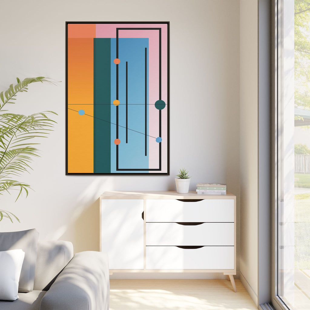 Geometric Harmony: Constructivist Color Planes, Modernist Composition, Abstract Spatial Rhythm   |   Custom Orders Accepted