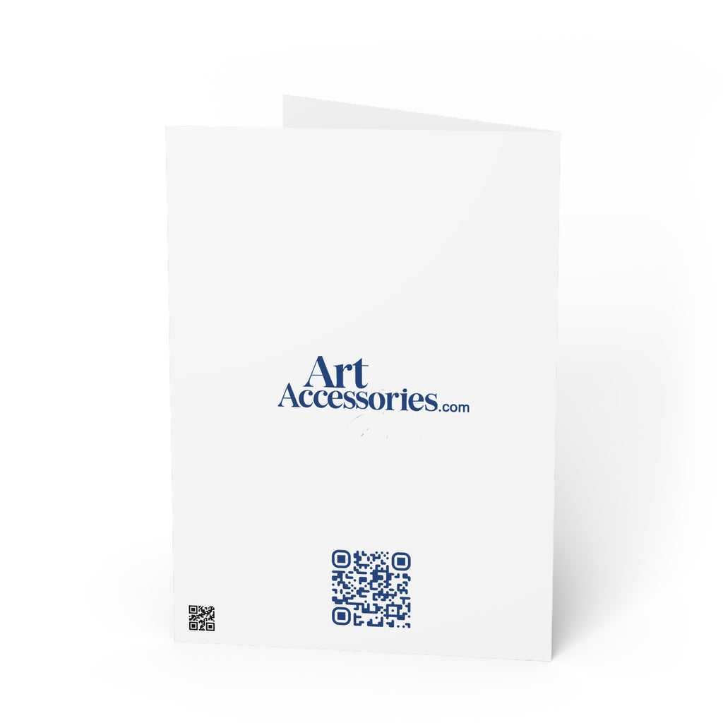 Baby Girl Greeting Card — Pink Retro Pattern Newborn Card