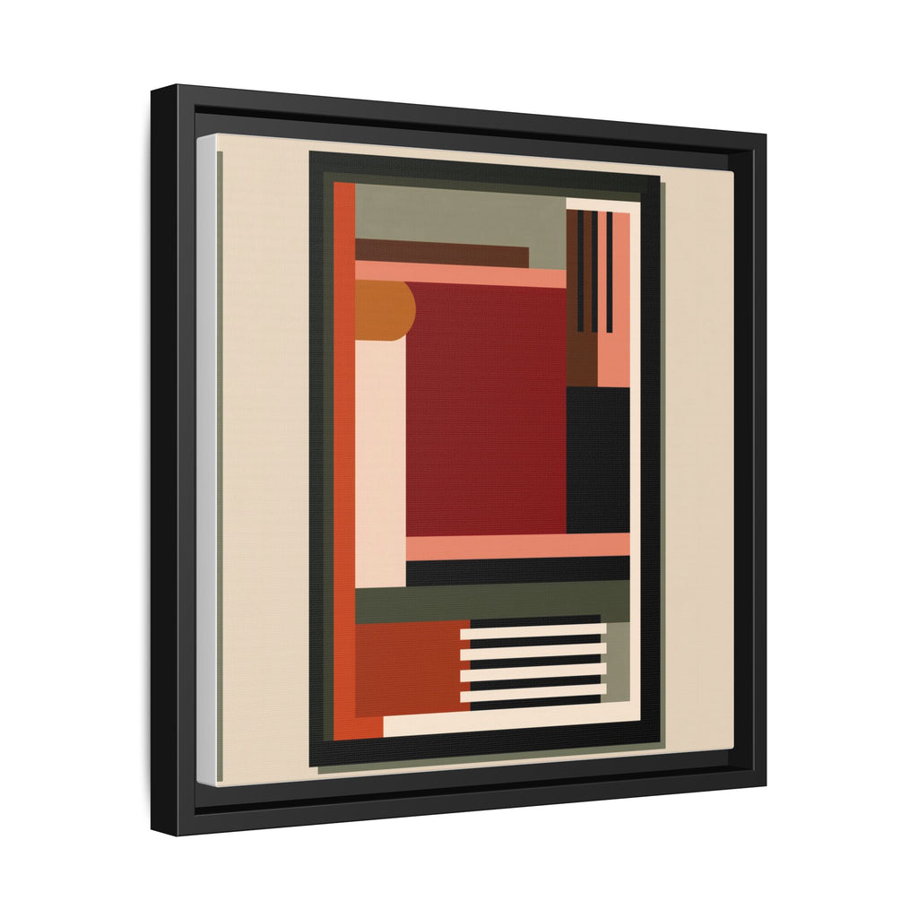 Architectural Geometries: Modern Abstract Composition, Bauhaus-Inspired Design, Geometric Color Blocking   |   Custom Orders Accepted