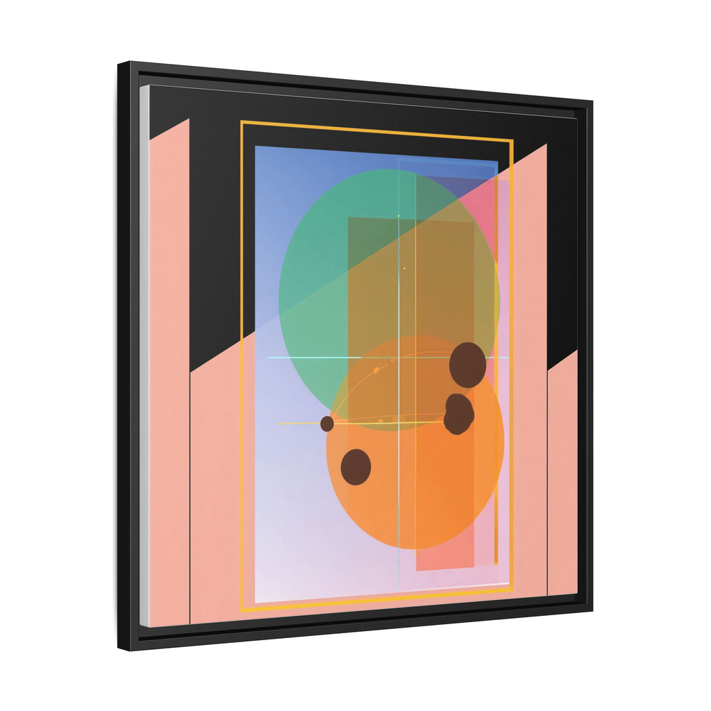 Geometric Harmony: Abstract Composition, Overlapping Shapes, Precision Design   |   Custom Orders Accepted