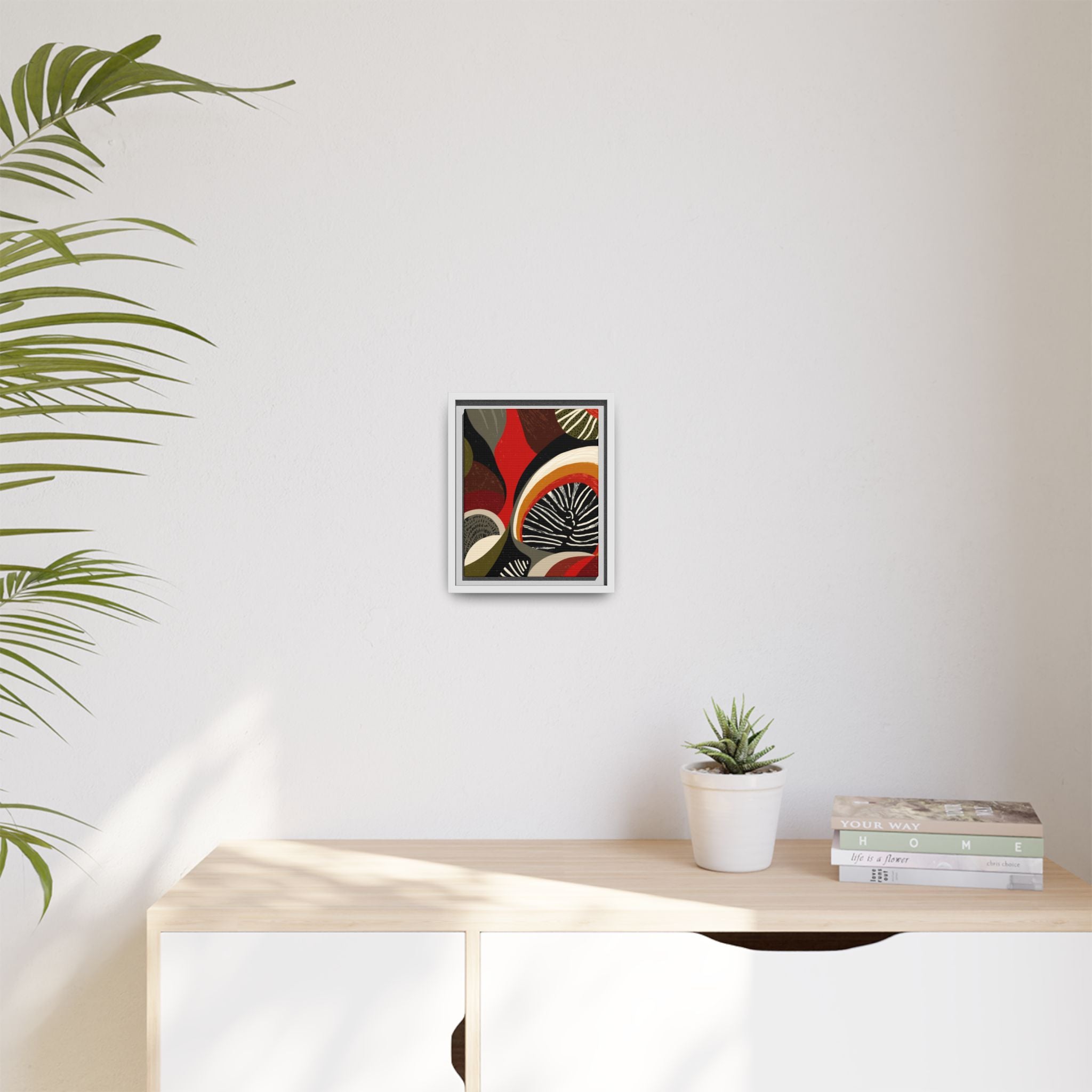 Geometric Rhythm: Abstract Composition, Mid-Century Modern Art, Radial Design Inspiration   |   Custom Orders Accepted