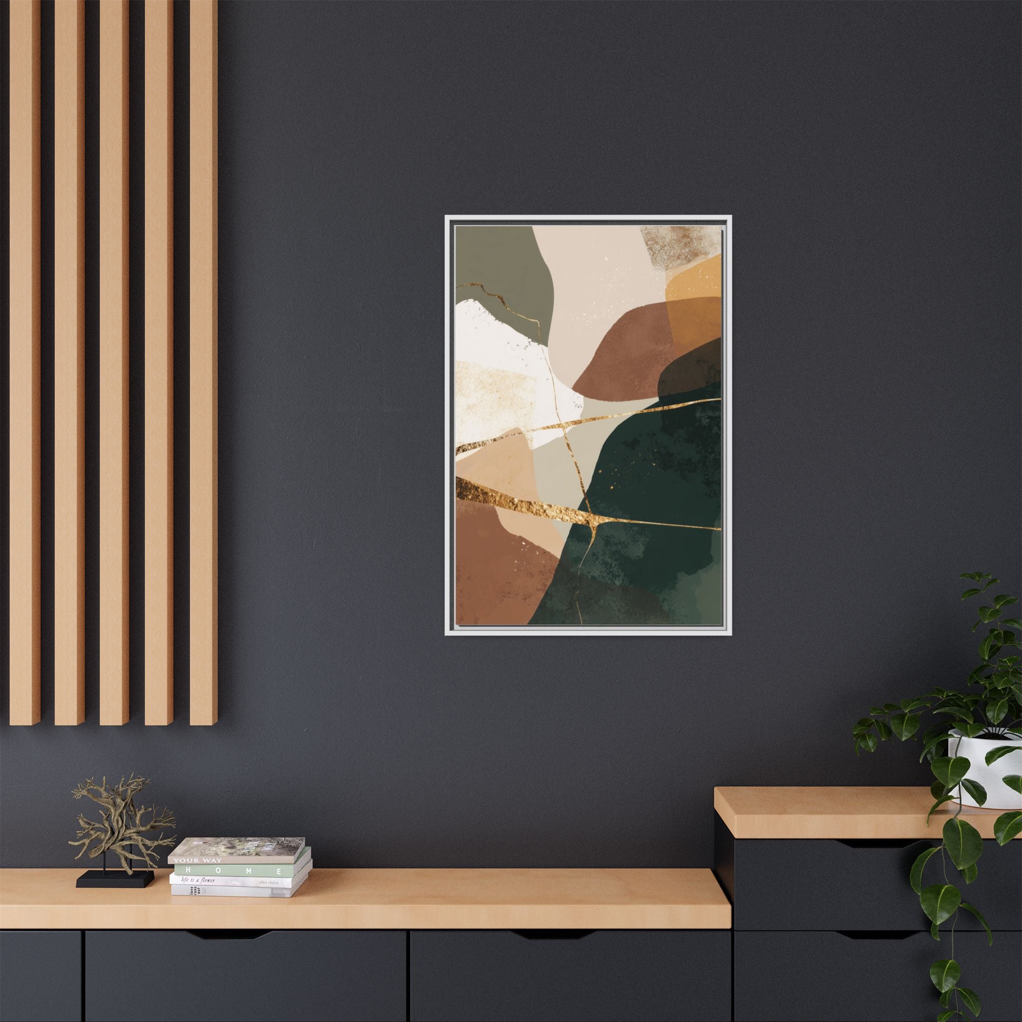 Geological Whispers: Organic Abstractions, Metallic Landscapes, Contemporary Minimalist Design   |   Custom Orders Accepted