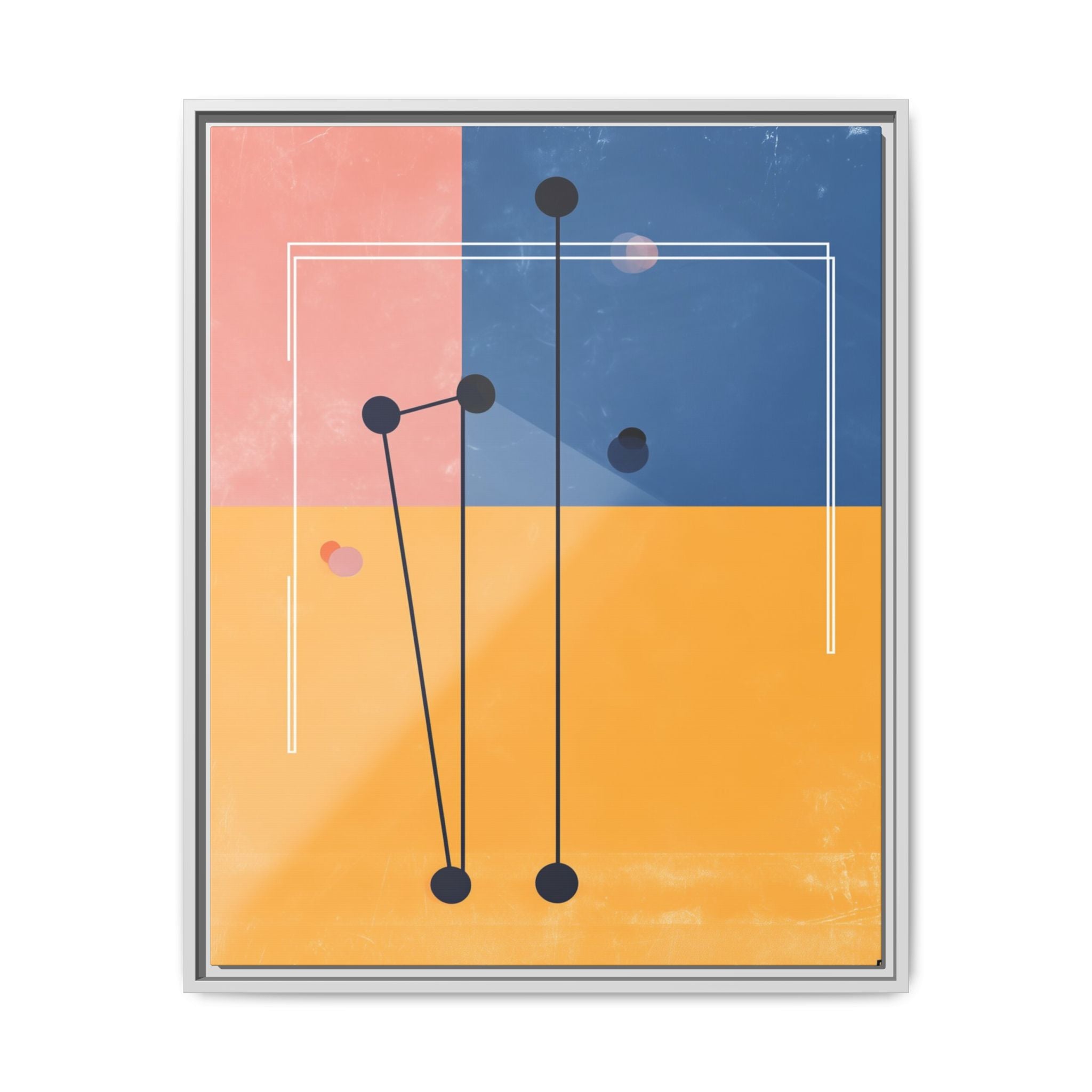 Nexus of Connection: Geometric Abstraction, Modernist Composition, Digital Color Blocks   |   Custom Orders Accepted