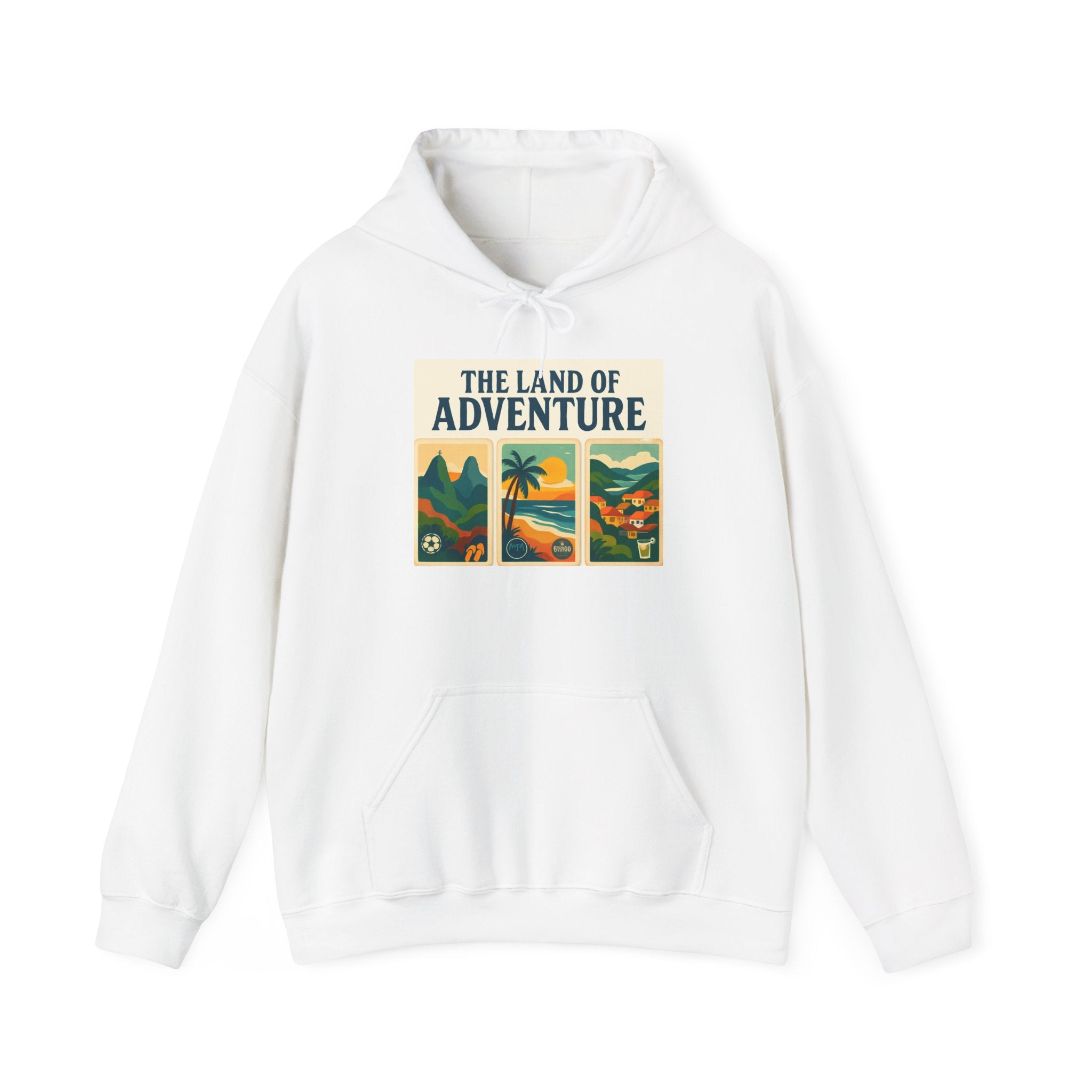 Rio De Janeiro Themed - Unisex Heavy Blend™ Hooded Sweatshirt