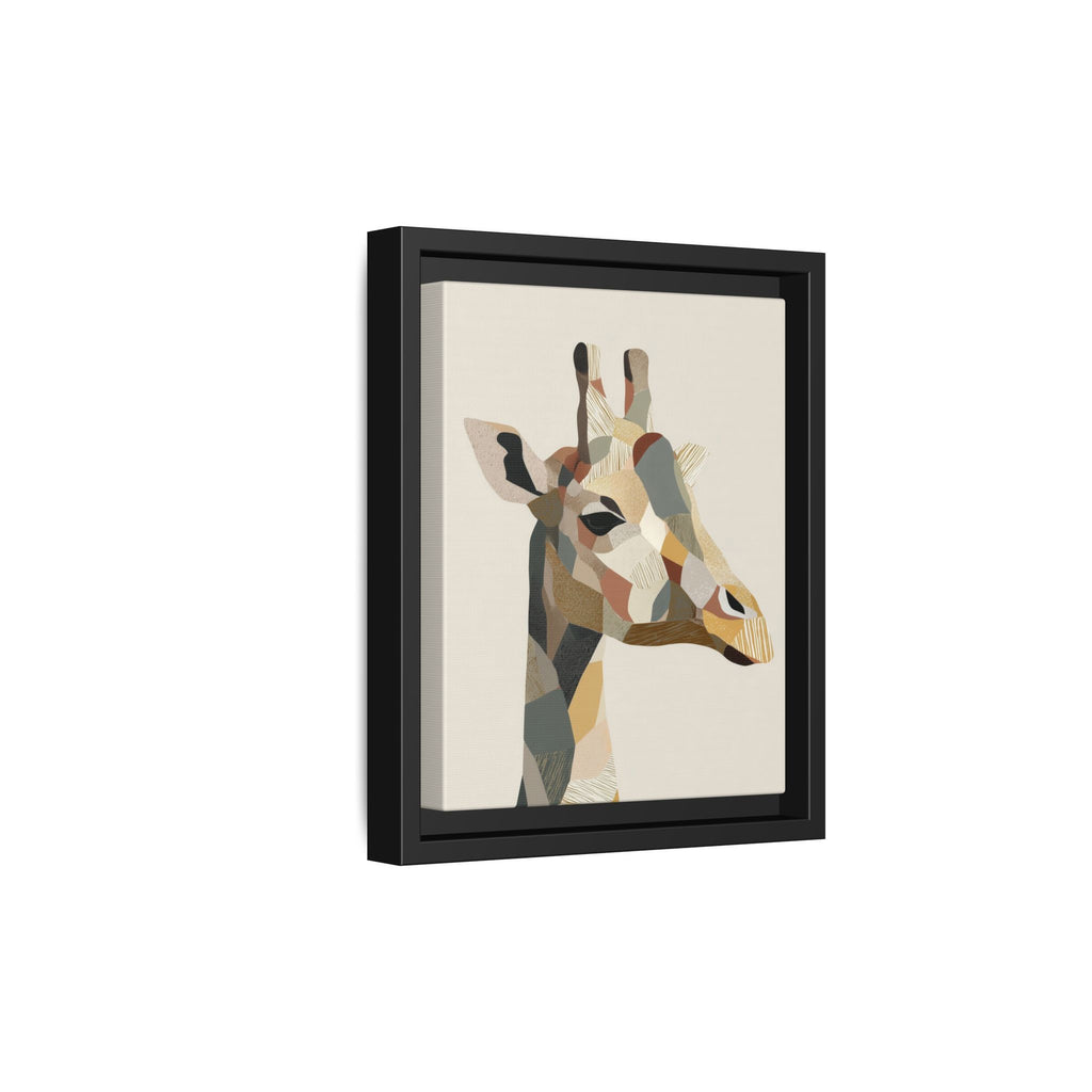 Geometric Giraffe: Cubist Wildlife Abstraction, Polygon Animal Portrait   |  Personalized & Custom Orders Available