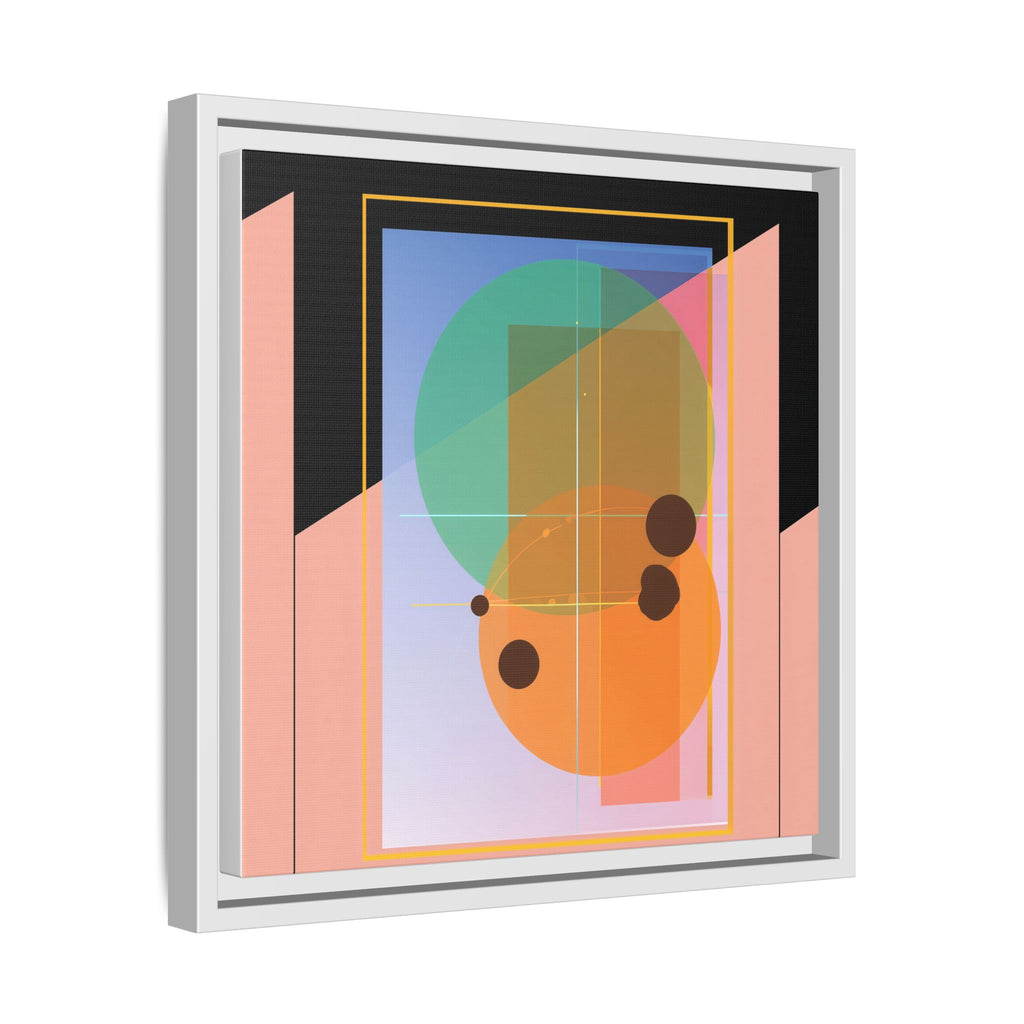 Geometric Harmony: Abstract Composition, Overlapping Shapes, Precision Design   |   Custom Orders Accepted