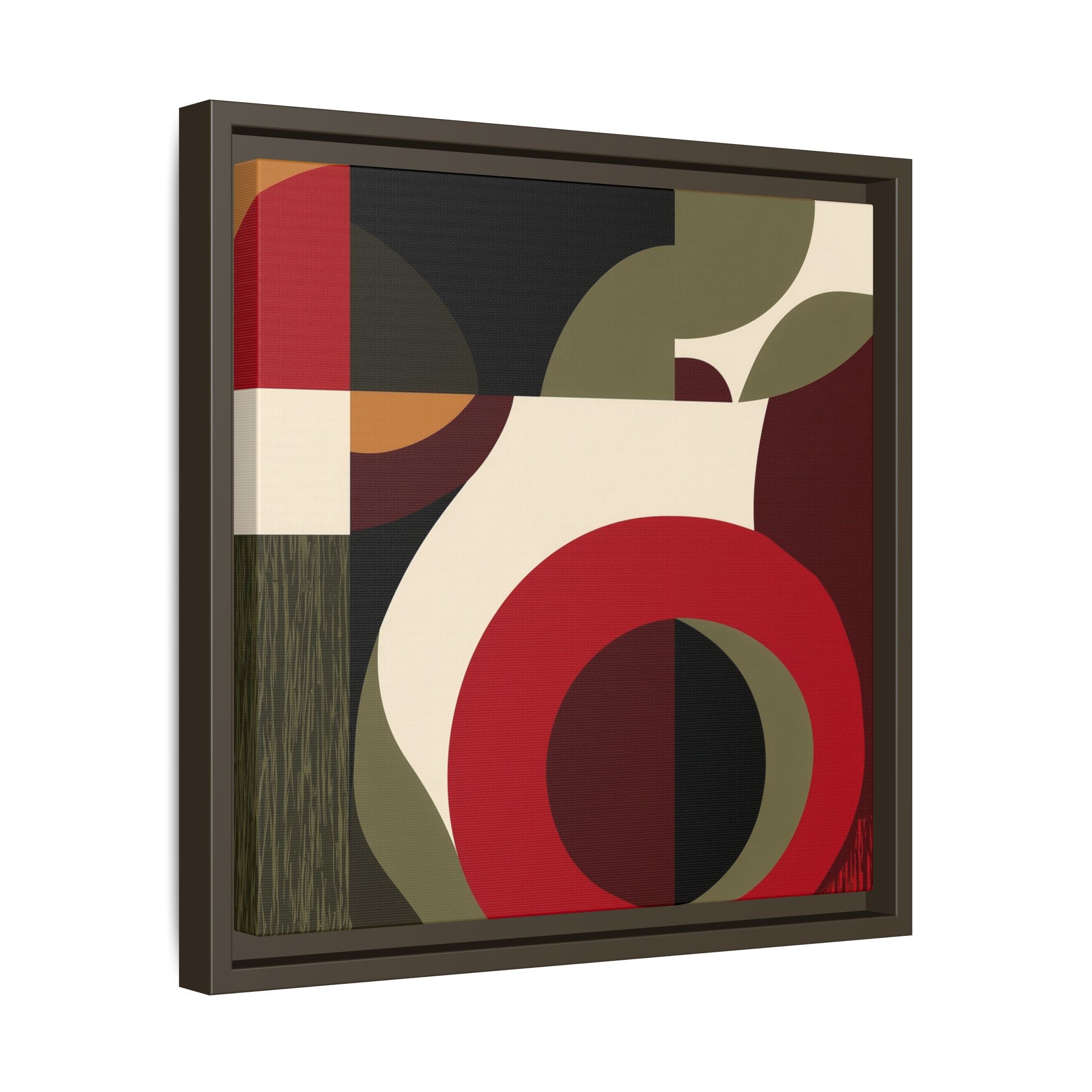 Geometric Intersections: Mid-Century Modern Design, Abstract Architectural Composition, Rhythmic Curved Forms   |   Custom Orders Accepted