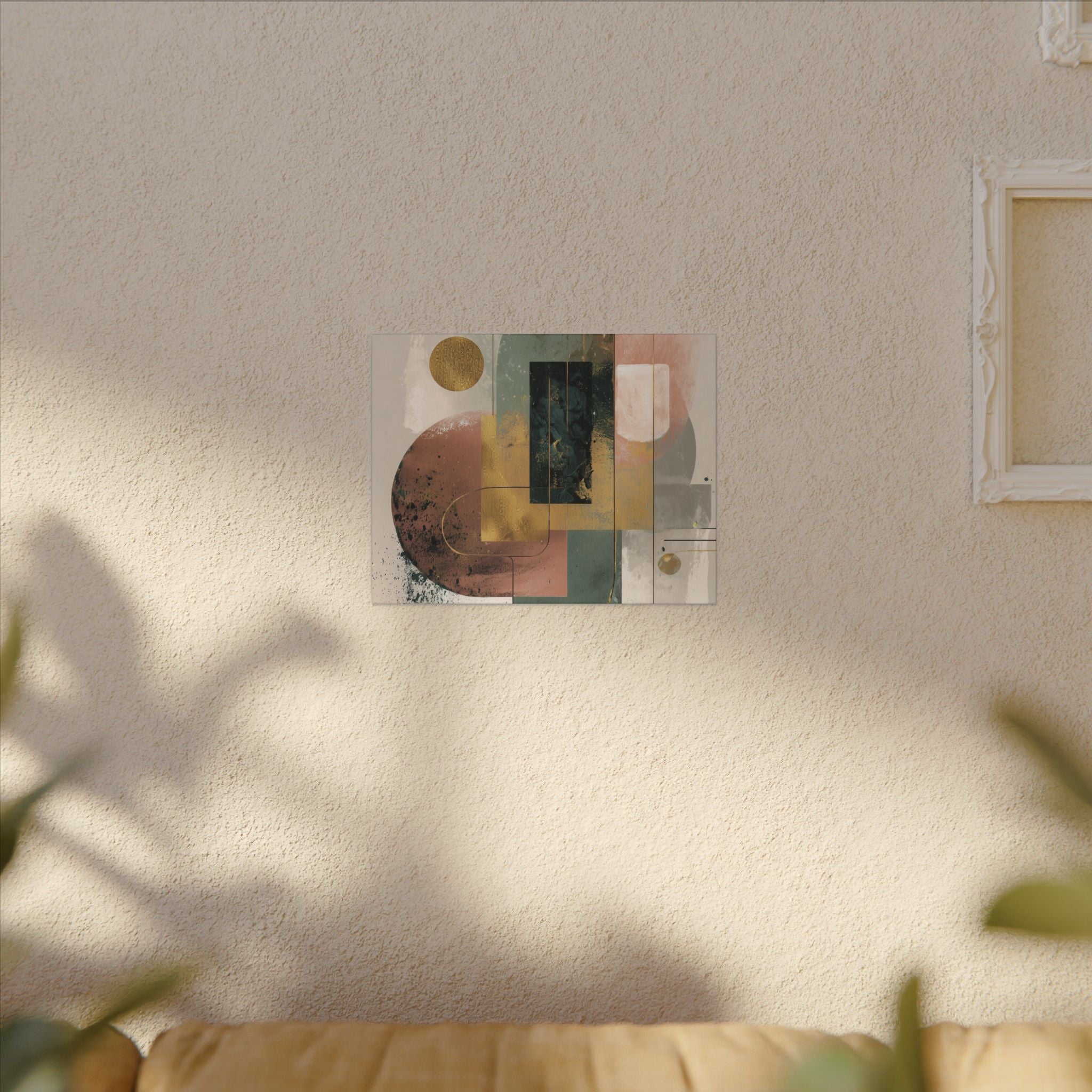 Geometric Harmony: Abstract Composition, Modernist Minimalism, Ethereal Design Layers   |   Custom Orders Accepted