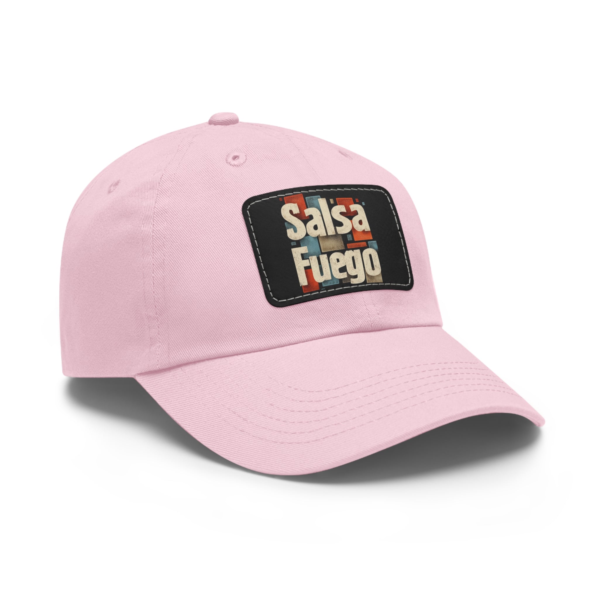 Salsa Fuego Geometric Dad Hat with Leather Patch (Rectangle)