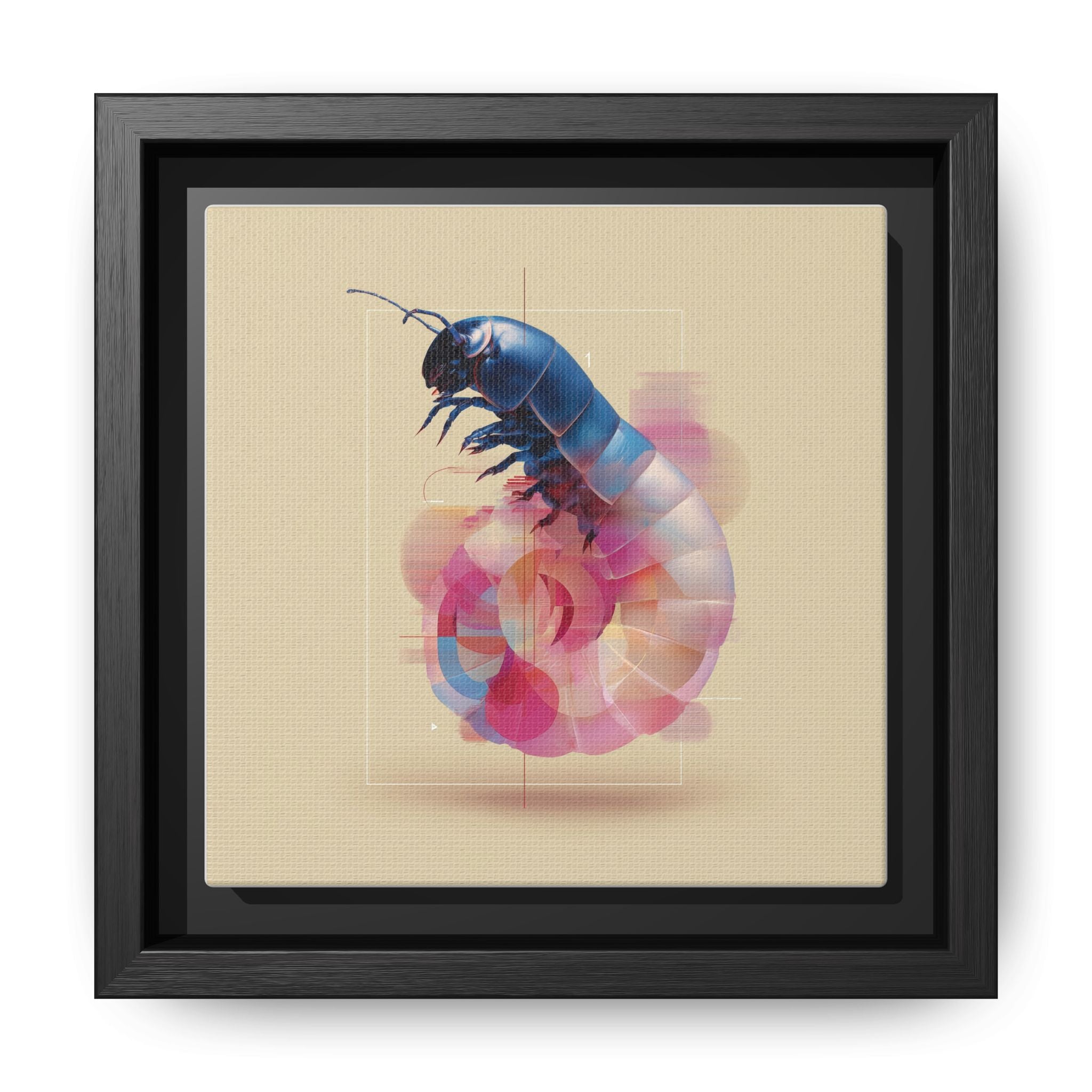 Exoskeleton Cipher: Digital Insect Rendering, Geometric Glitch Art   |    Custom Orders Available