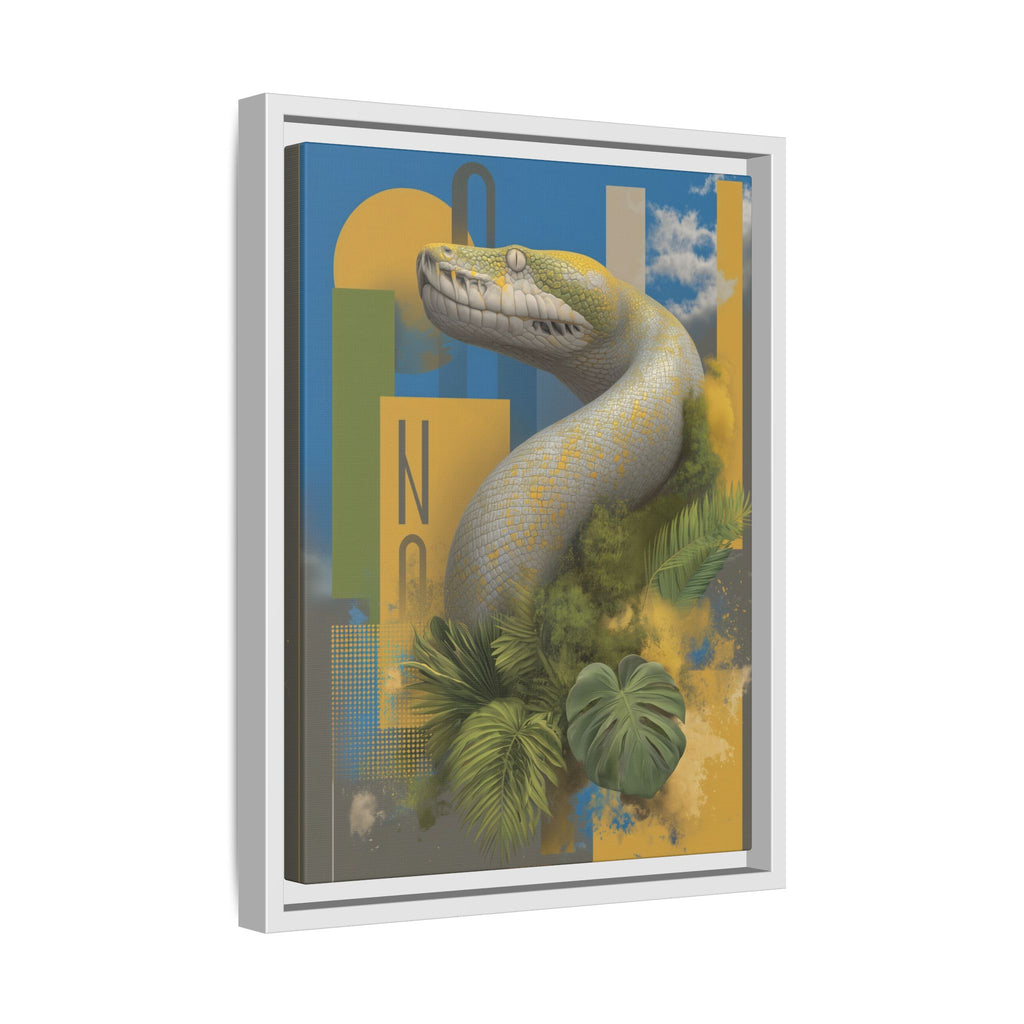 Serpent's Geometry: Tropical Realism, Digital Wildlife Composition   |    Custom Orders Available