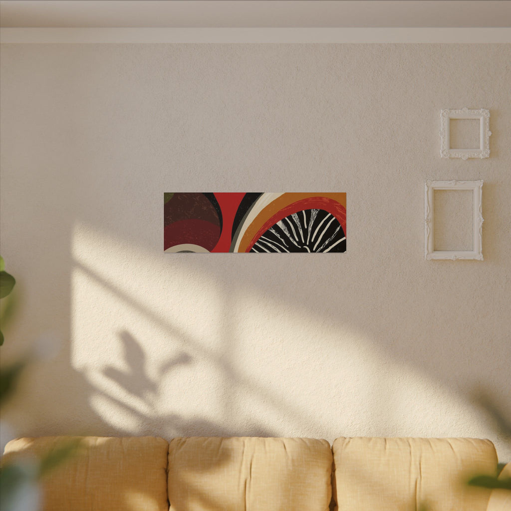 Harmonic Convergence: Organic Geometry, Mid-Century Modern Abstract, Earthy Palette Composition   |   Custom Orders Accepted