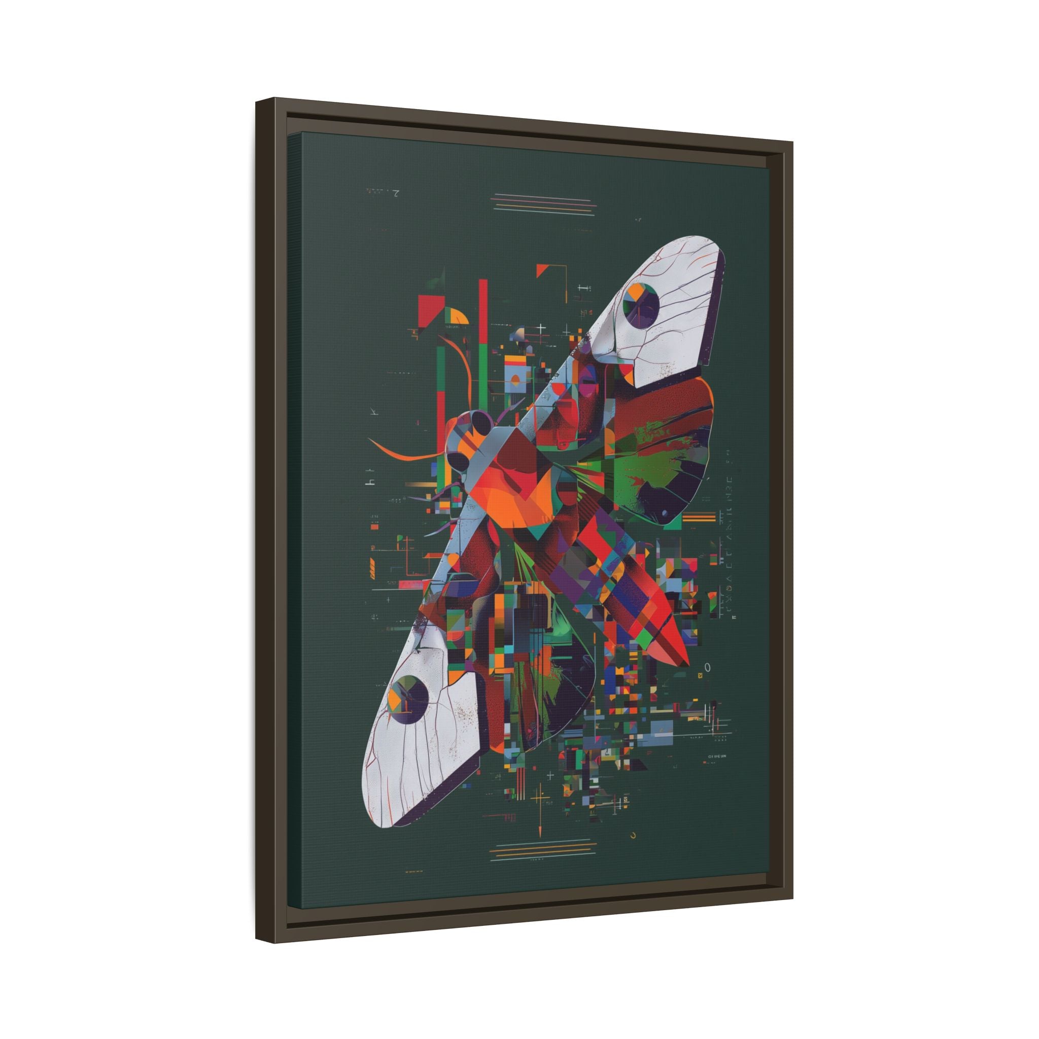 Butterfly Deconstruction: Geometric Digital Art, Pixelated Abstract Butterfly Wings   |    Custom Orders Available