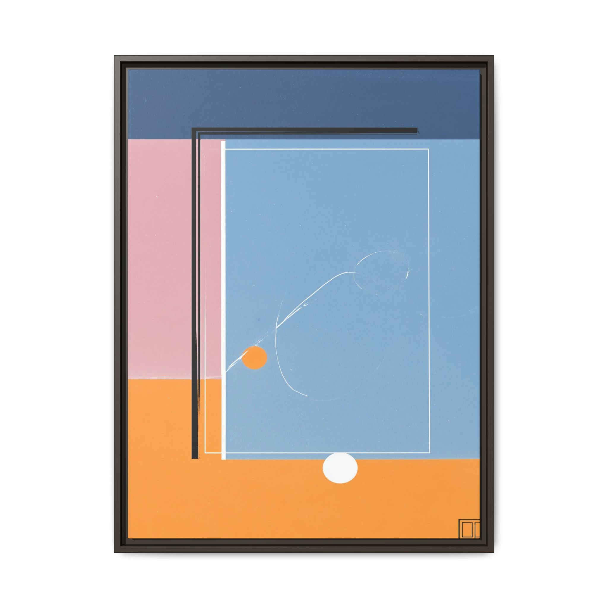 Geometric Layered Abstraction: Modernist Color Planes, Constructivist Design, Minimalist Composition   |   Custom Orders Accepted