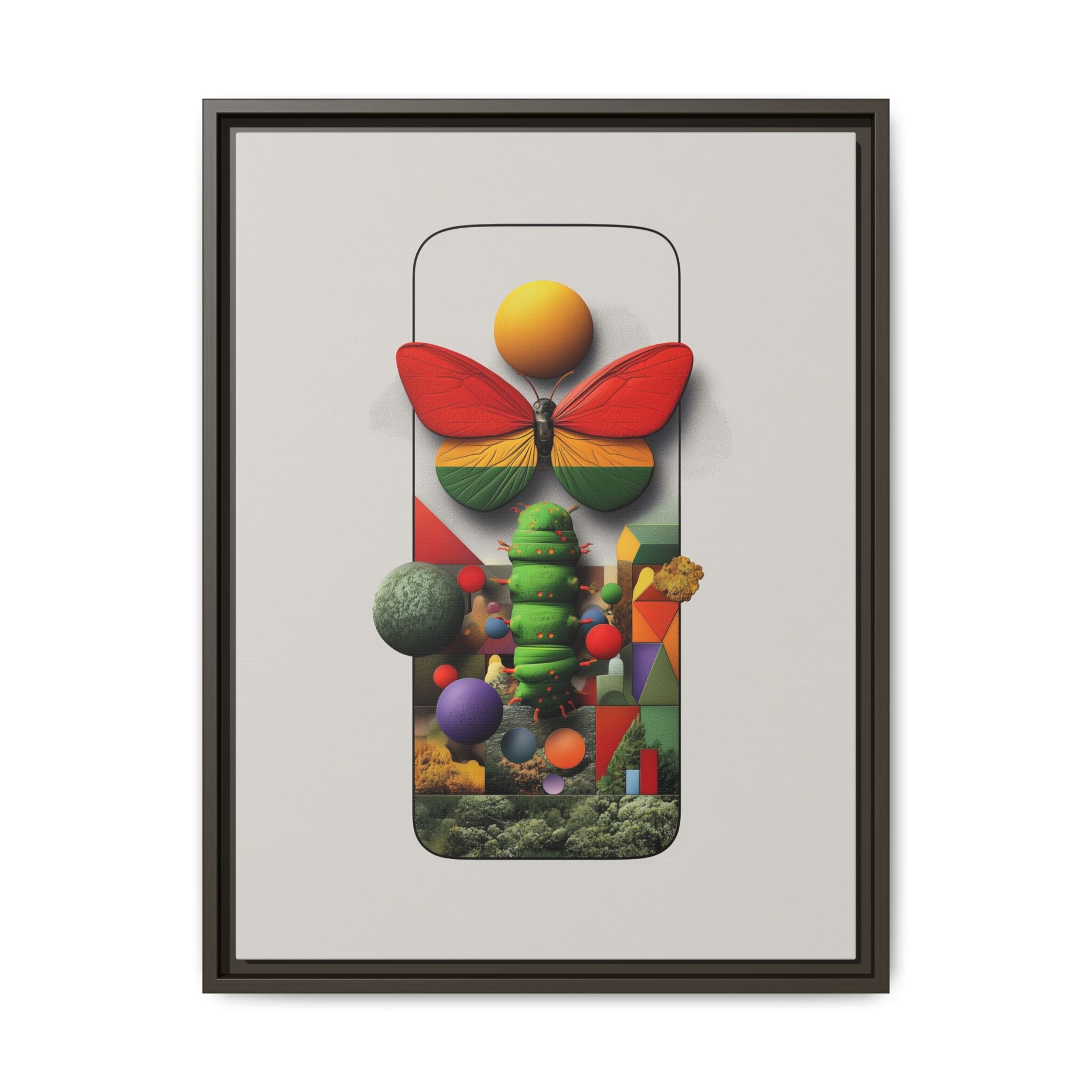 Digital Metamorphosis: Cybernetic Butterfly Realm, Surreal Tech Nature Composition   |    Custom Orders Available