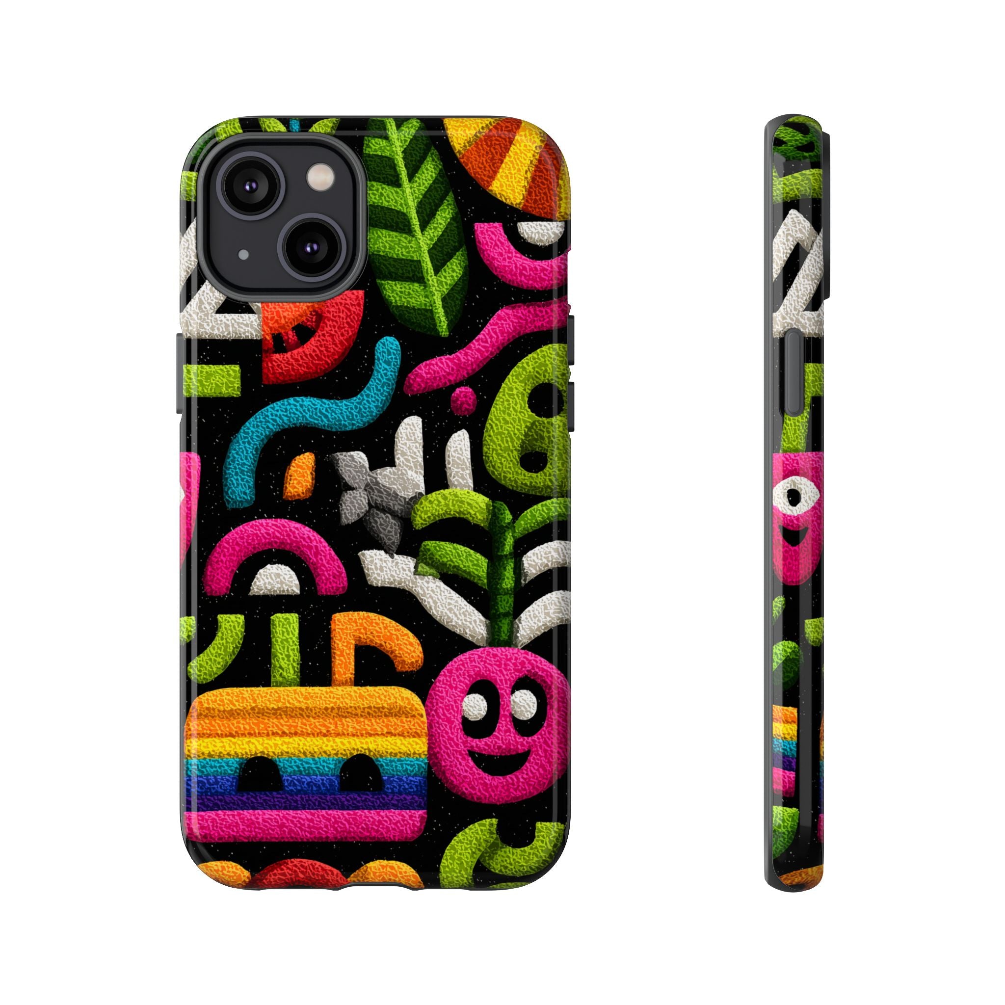 Vibrant Phone Case - Tough Cases | Funky, Colorful, Unique Design for Personalization, Gift, Accessory, Protection, Trendy Style