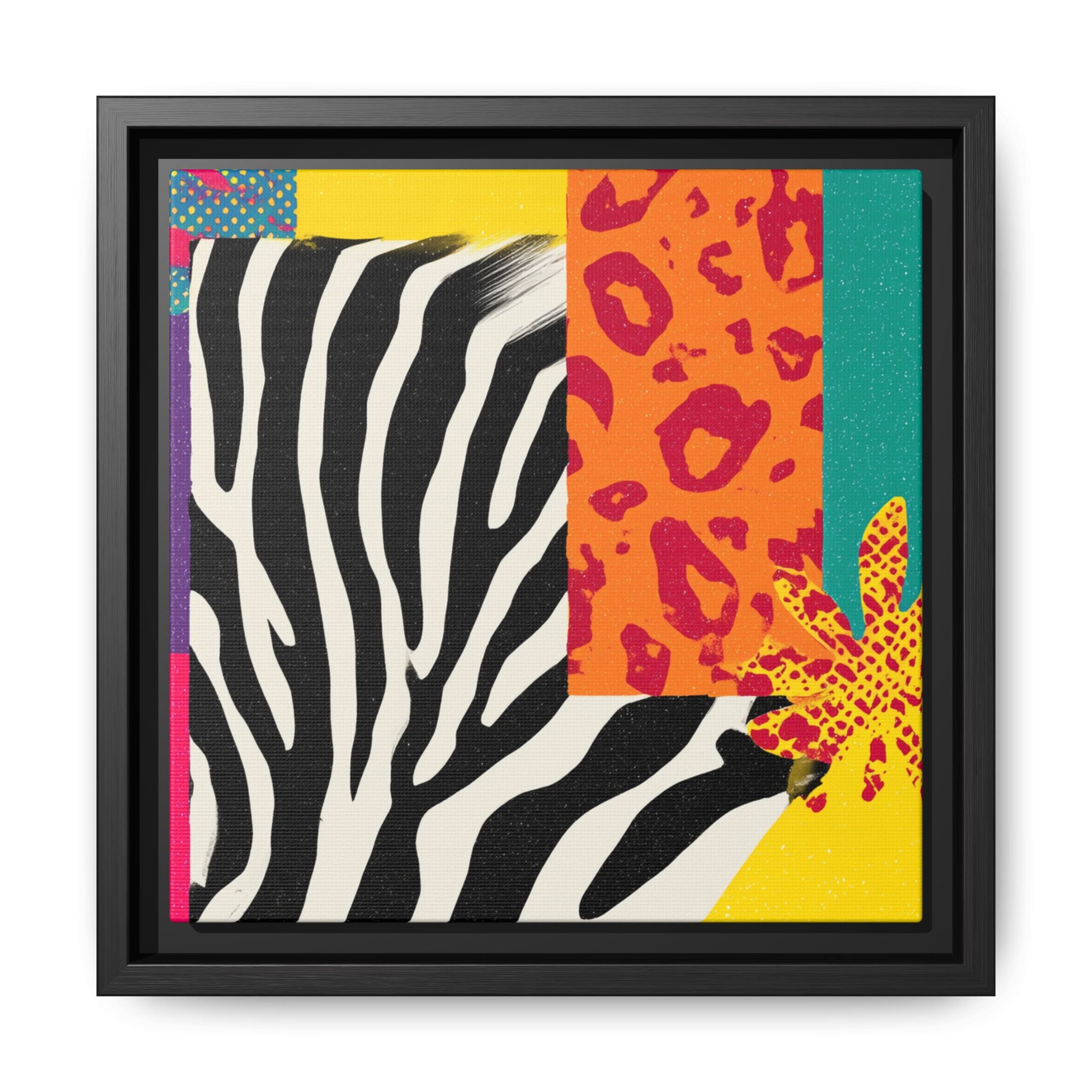 Vibrant Framed Art Print, Colorful Wall Decor, Modern Home Art, Statement Piece for Living Room, Unique Gift, Boho Decor