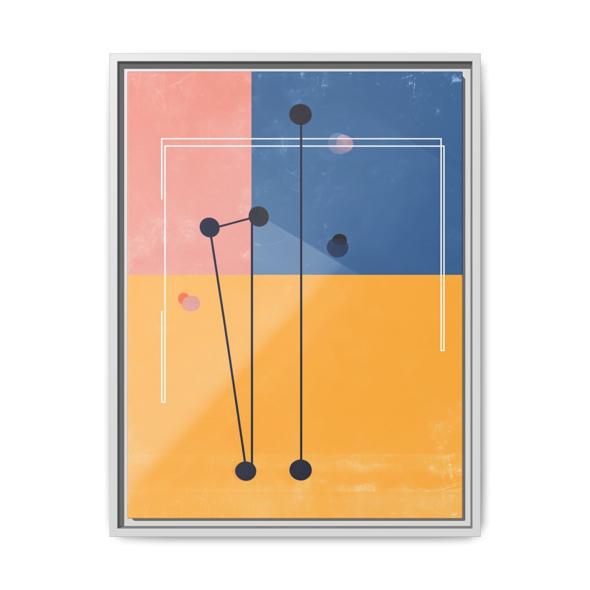 Nexus of Connection: Geometric Abstraction, Modernist Composition, Digital Color Blocks   |   Custom Orders Accepted