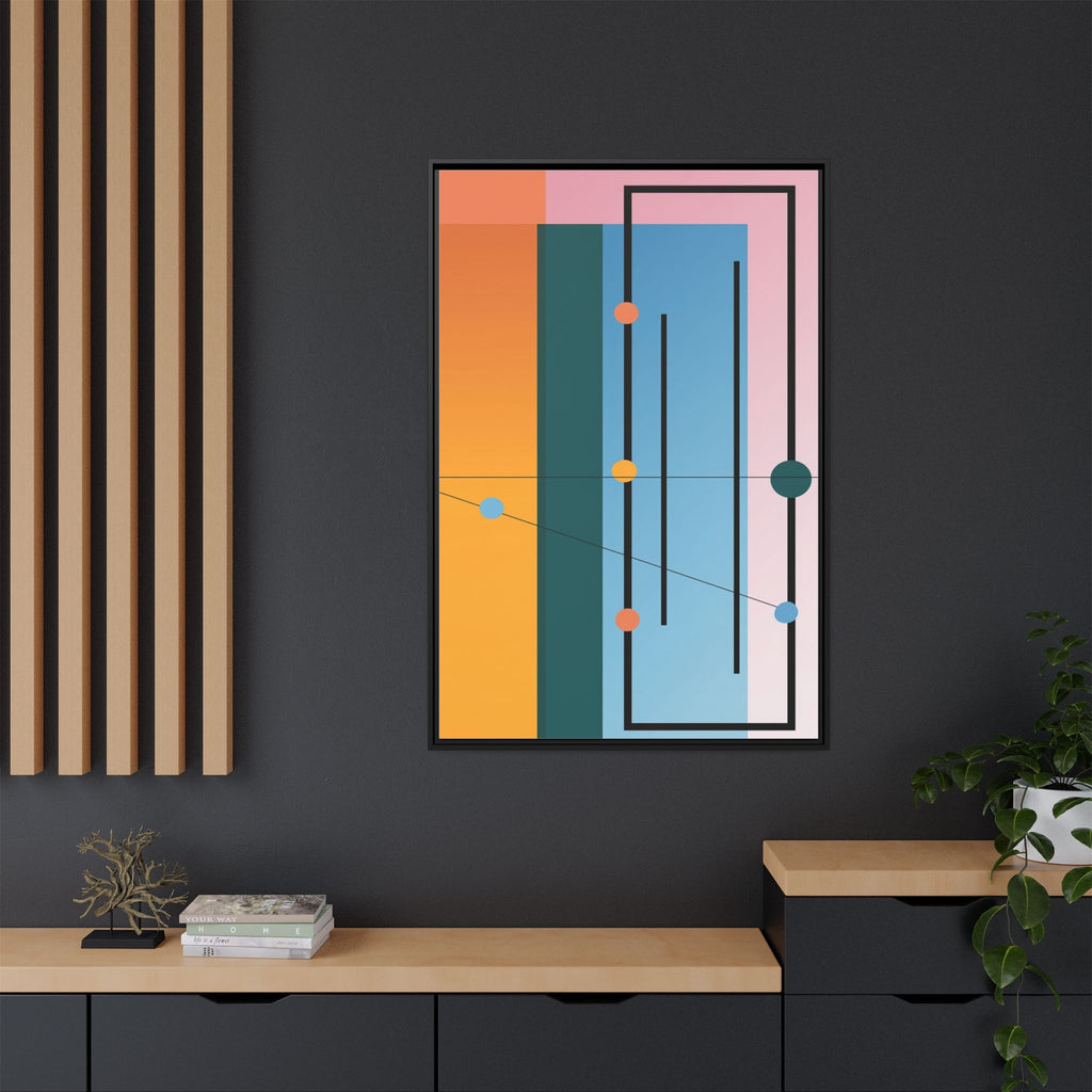 Geometric Harmony: Constructivist Color Planes, Modernist Composition, Abstract Spatial Rhythm   |   Custom Orders Accepted