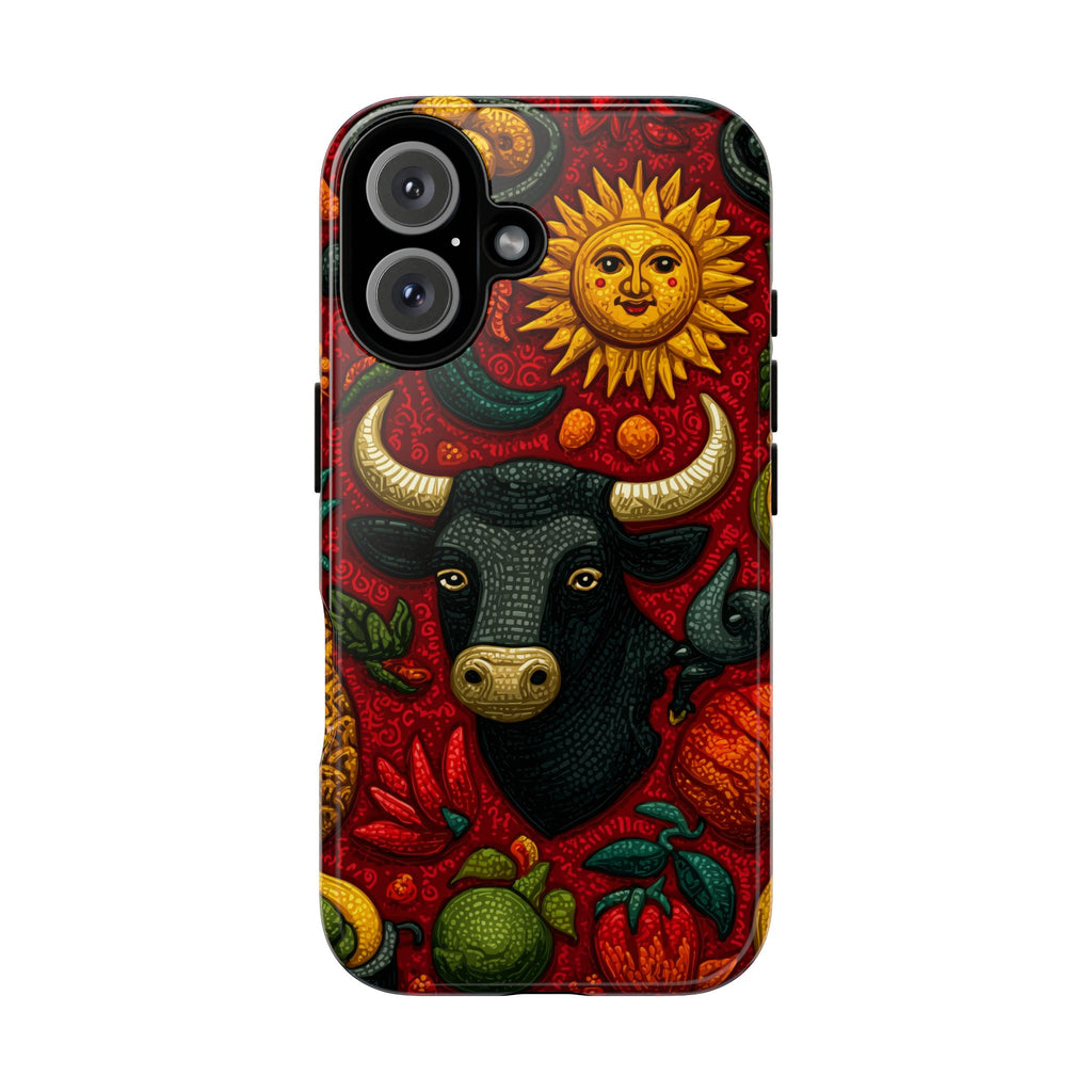 Vibrant Phone Case featuring Spanish Culture | Tough Cases | Travel Gift, Art Lover's Accessory, Colorful Cover, Unique Design