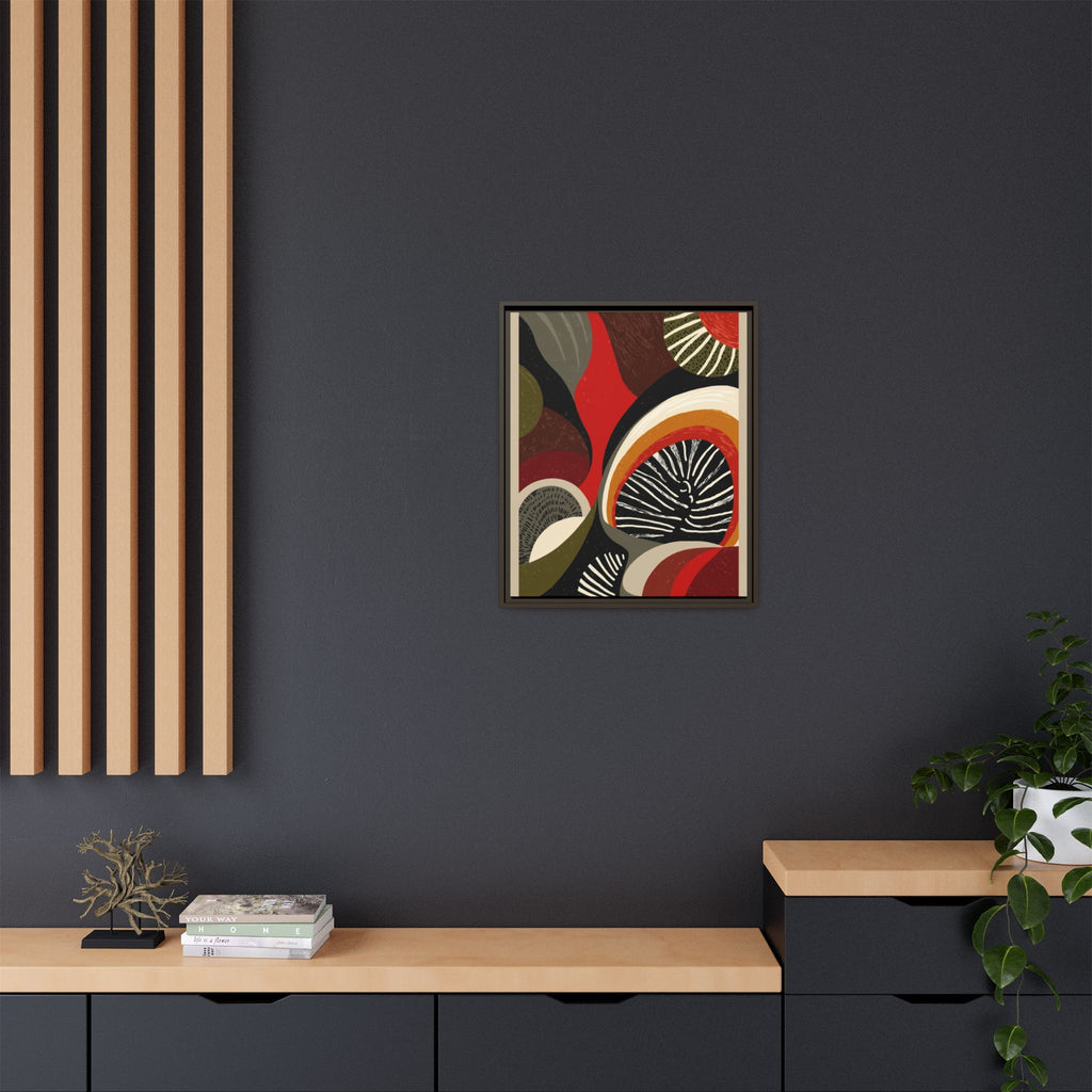 Geometric Rhythm: Abstract Composition, Mid-Century Modern Art, Radial Design Inspiration   |   Custom Orders Accepted