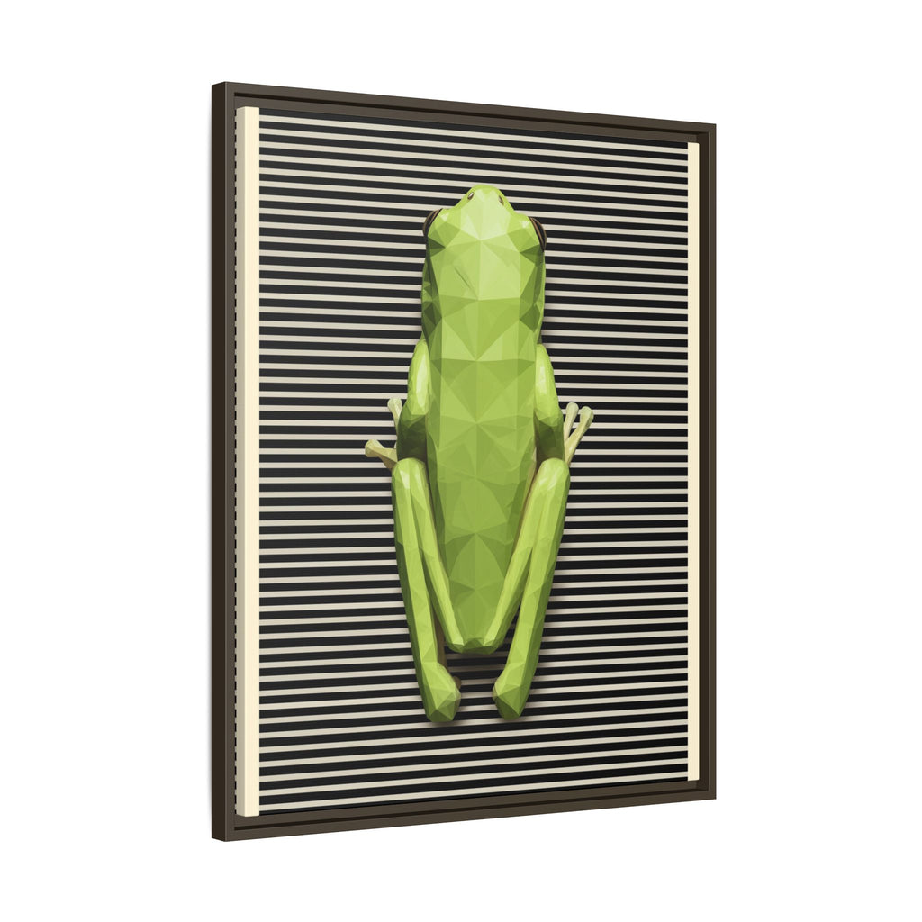 Geometric Amphibian: Low-Poly Frog Design, Digital Art Minimalism   |  Personalized & Custom Orders Available