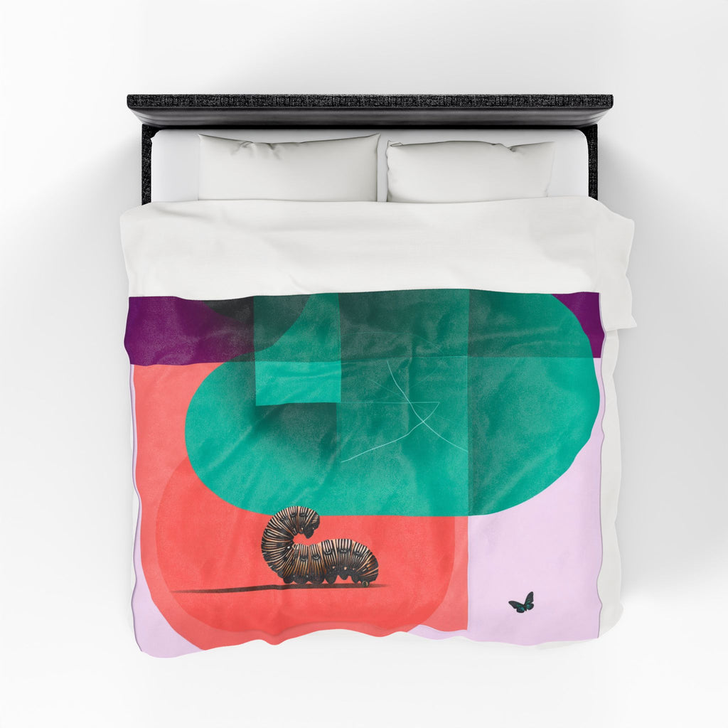 Metamorphosis of Geometry: Abstract Modernist Design, Vibrant Geometric Composition   |    Custom Orders Available