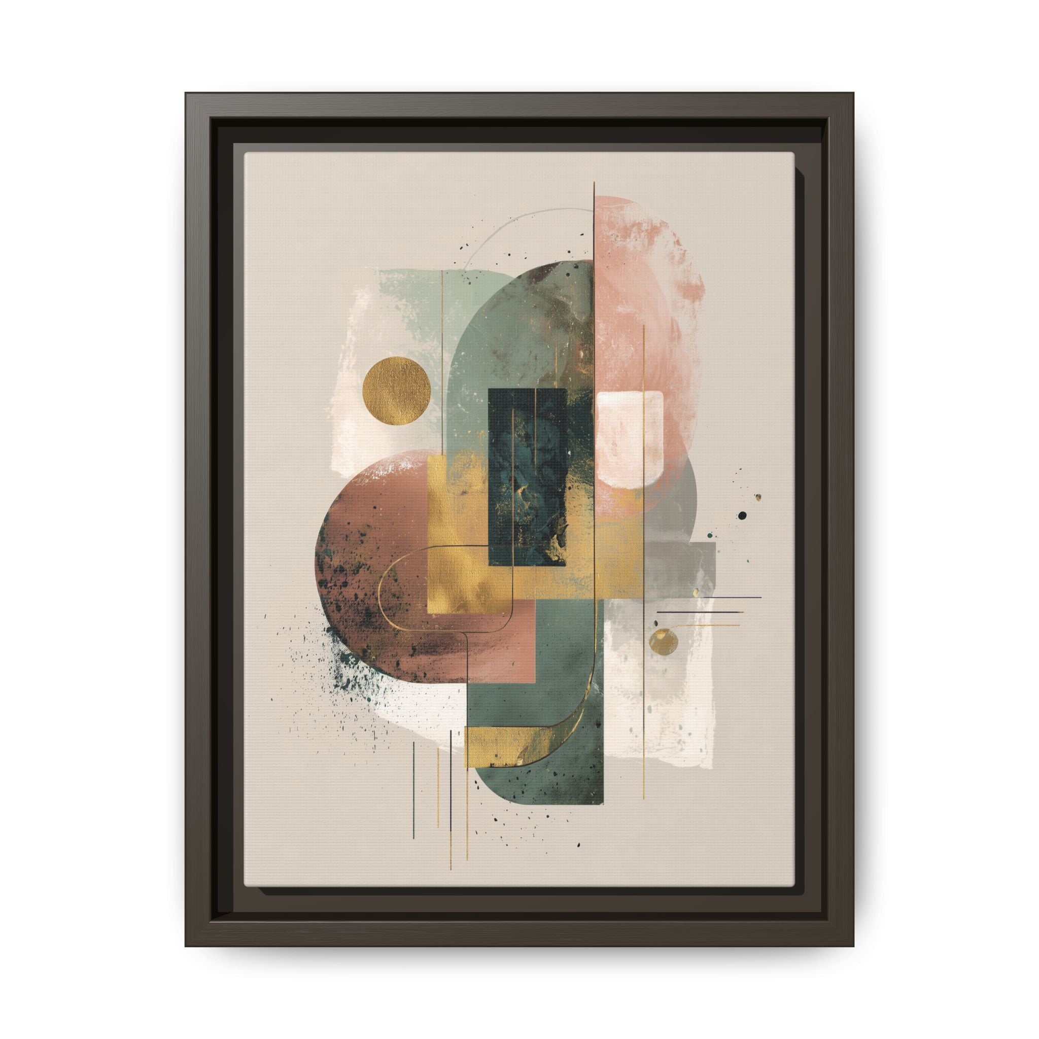 Organic Geometries: Fragmented Forms, Digital Abstract Composition, Layered Minimalist Art   |   Custom Orders Accepted