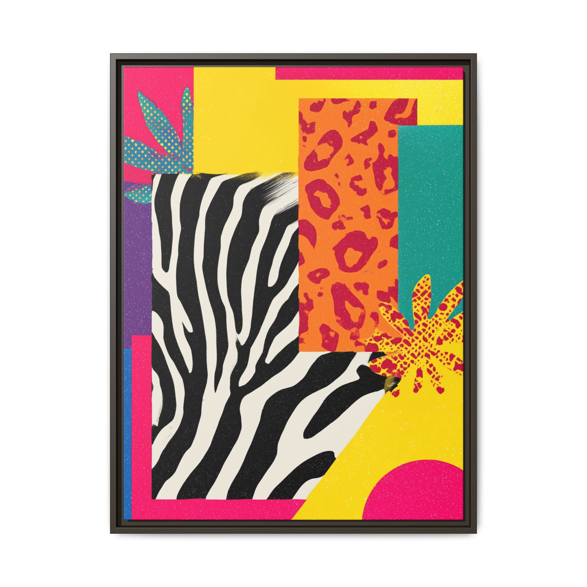 Vibrant Framed Art Print, Colorful Wall Decor, Modern Home Art, Statement Piece for Living Room, Unique Gift, Boho Decor