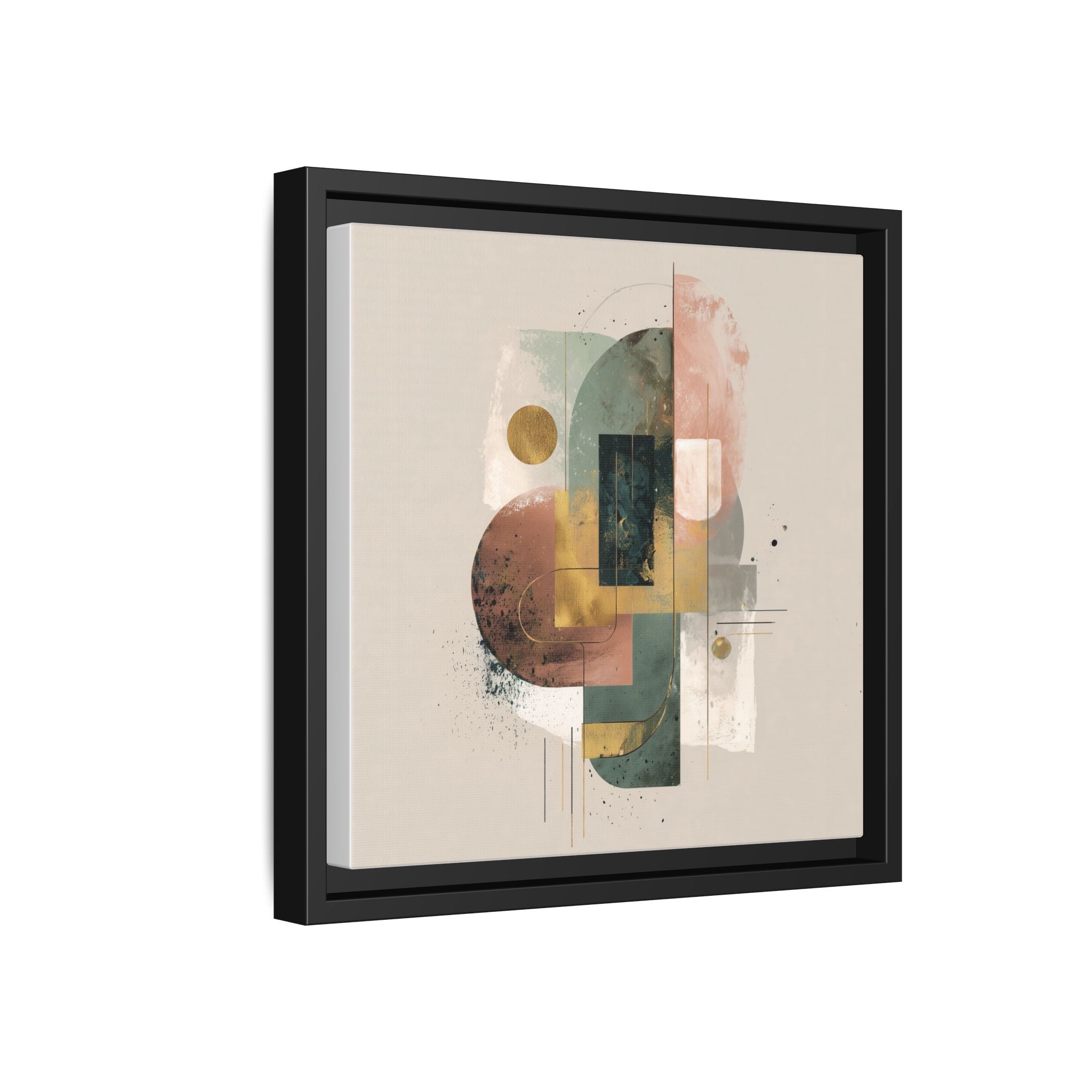 Organic Geometries: Fragmented Forms, Digital Abstract Composition, Layered Minimalist Art   |   Custom Orders Accepted