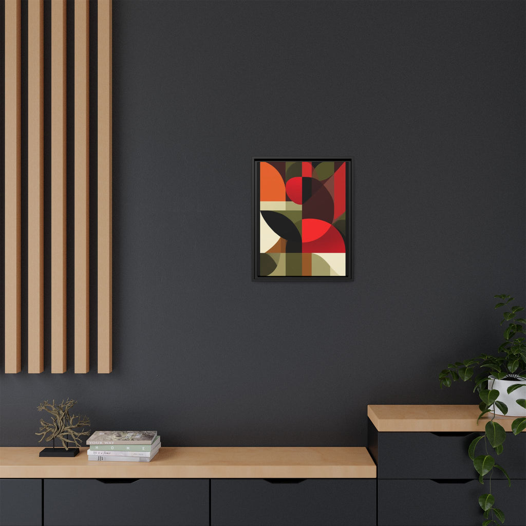 Geometric Fusion: Modern Abstract Composition, Cubist Color Blocks, Architectural Form Harmony   |   Custom Orders Accepted
