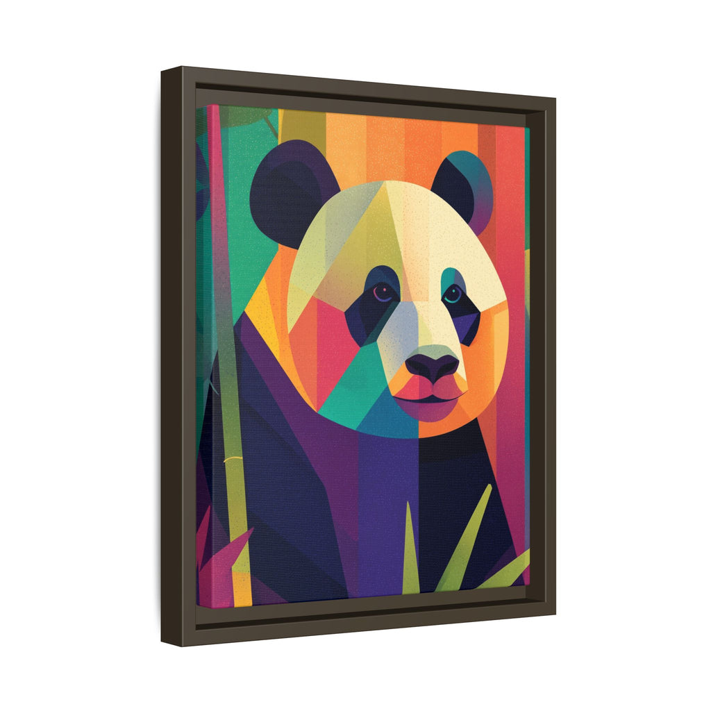 Geometric Panda Framed Print : Kaleidoscope Panda, Digital Art Illustration   |  Personalized & Custom Orders Available