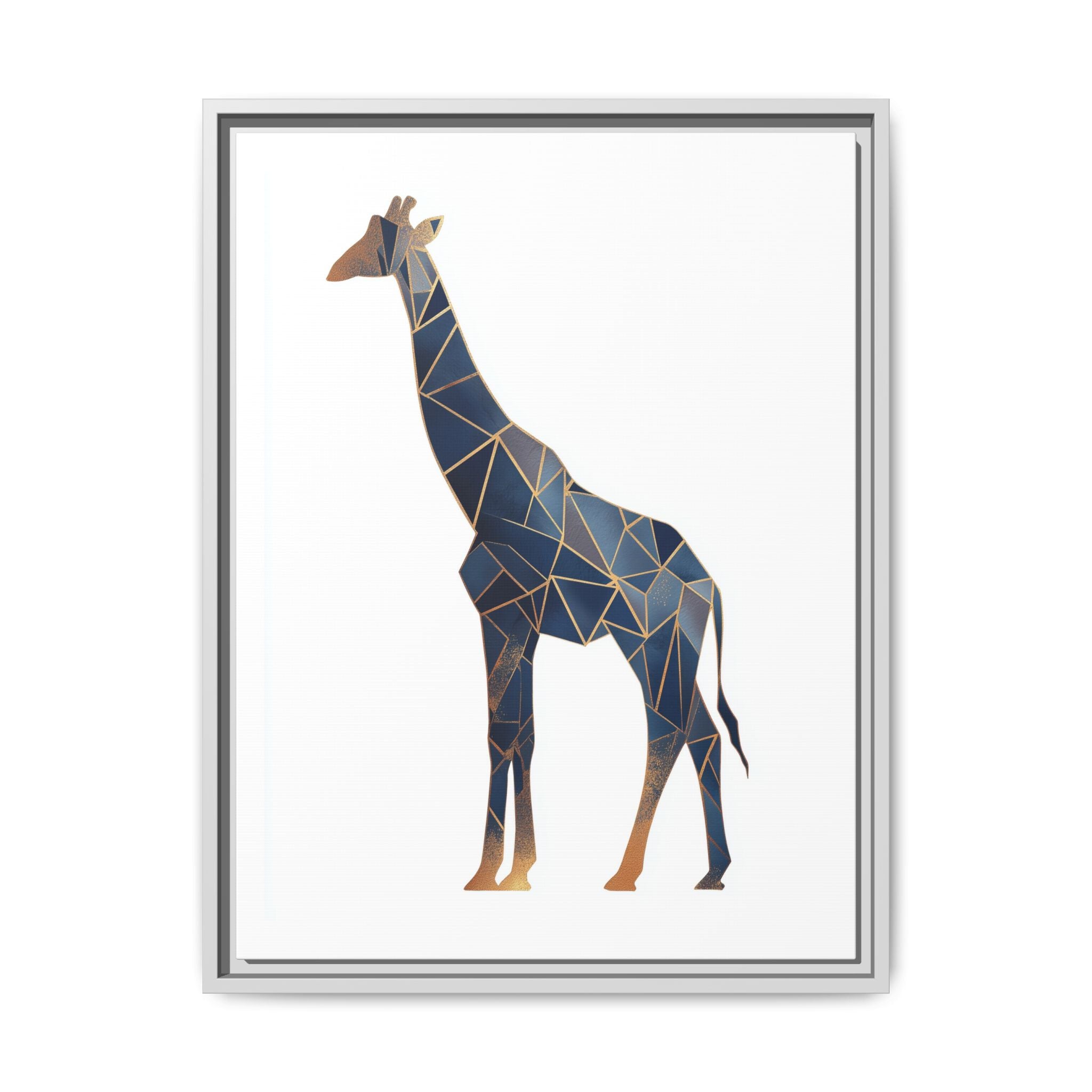 Geometric Giraffe: Modern Wildlife Art, Angular Minimalist Design   |  Personalized & Custom Orders Available