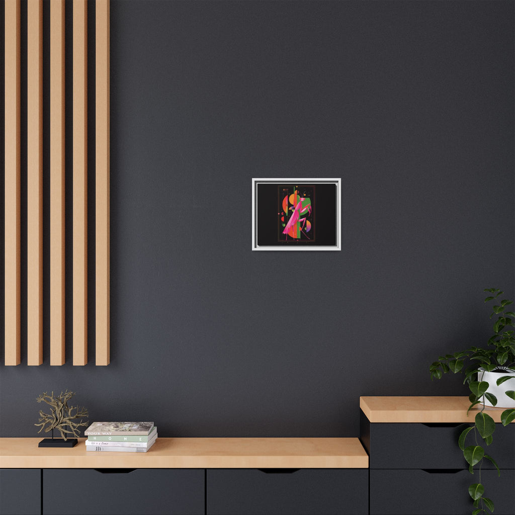 Celestial Mantis: Cubist Geometry, Cosmic Insect Portrait   |    Custom Orders Available