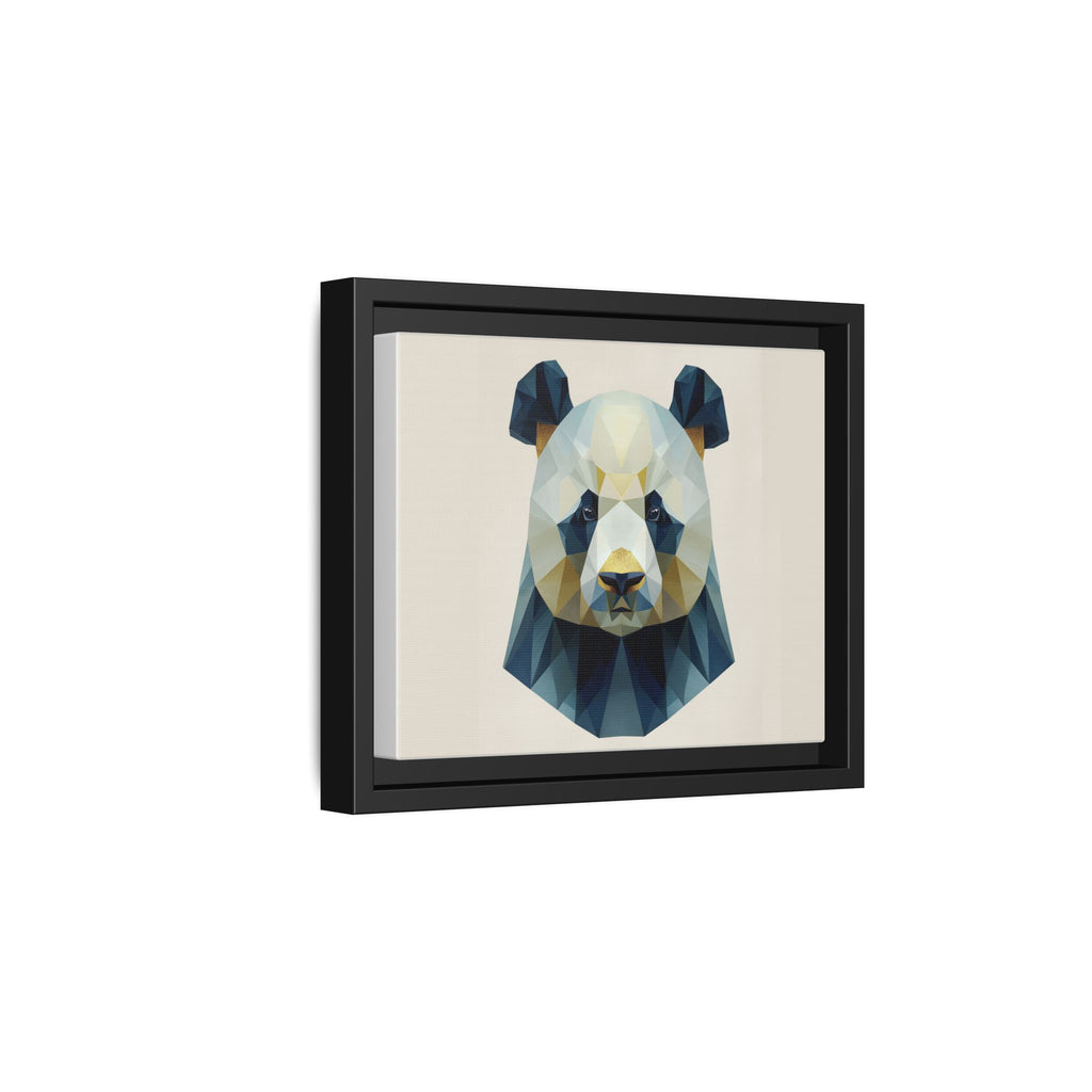 Geometric Panda Prism: Low-Poly Digital Wildlife Art, Minimalist Triangular Design   |  Personalized & Custom Orders Available