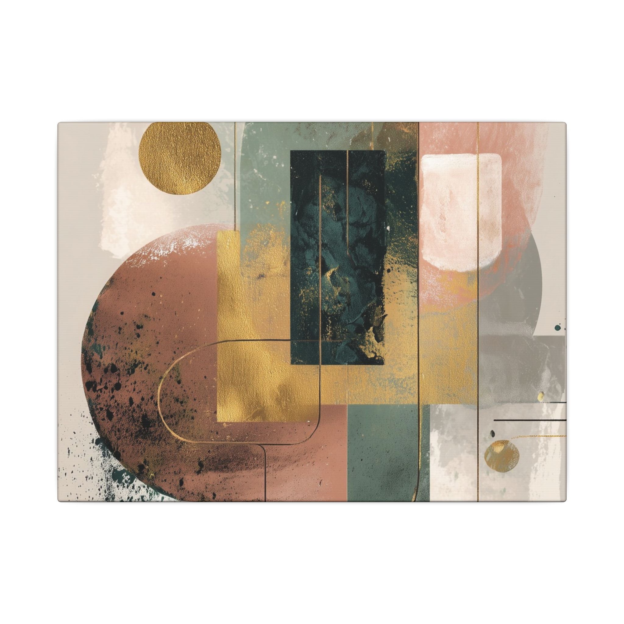 Geometric Harmony: Abstract Composition, Modernist Minimalism, Ethereal Design Layers   |   Custom Orders Accepted