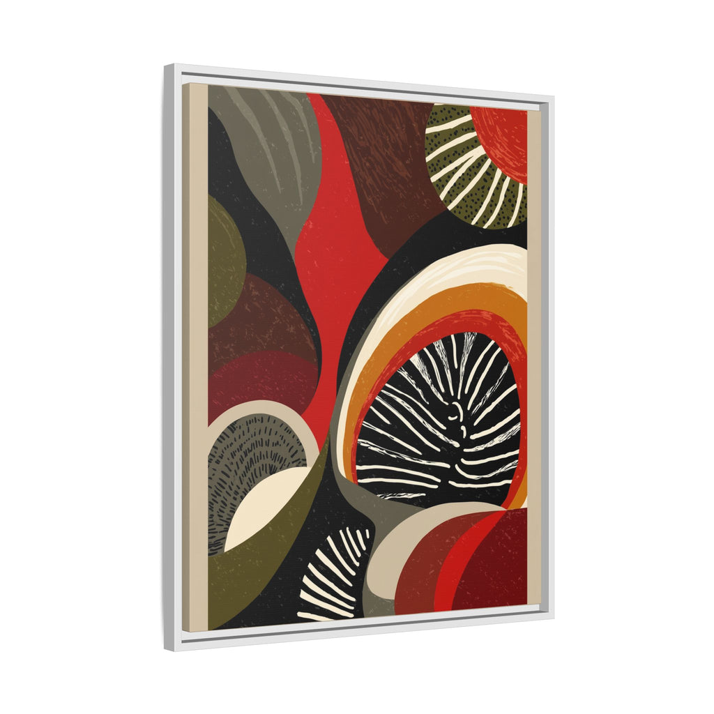 Geometric Rhythm: Abstract Composition, Mid-Century Modern Art, Radial Design Inspiration   |   Custom Orders Accepted