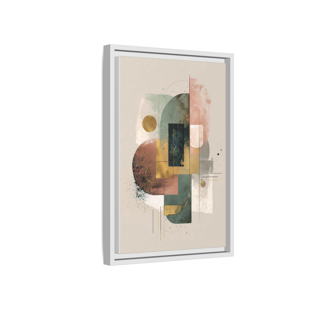 Organic Geometries: Fragmented Forms, Digital Abstract Composition, Layered Minimalist Art   |   Custom Orders Accepted