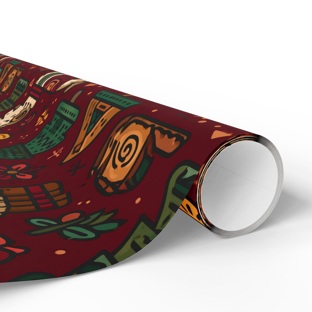 Wrapping Paper, Peruvian Style, Llamas & Alpacas, Inca Design, Gift Wrap, Holiday Gift Wrap, Party Supplies, Decorative Paper, Crafting