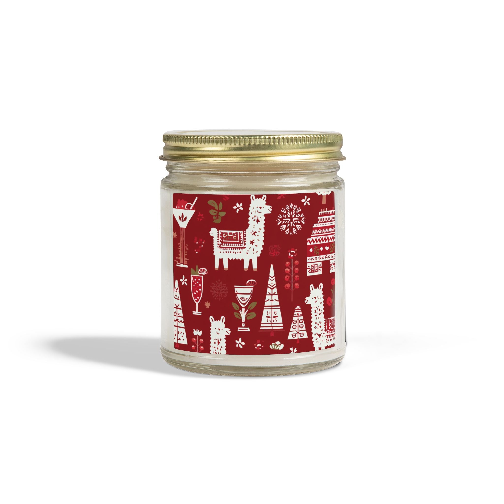 Christmas Scented Candles - Merry Christmas Design, Perfect for Holiday Decor, Gifts, Parties, Cozy Atmosphere, Aromatherapy