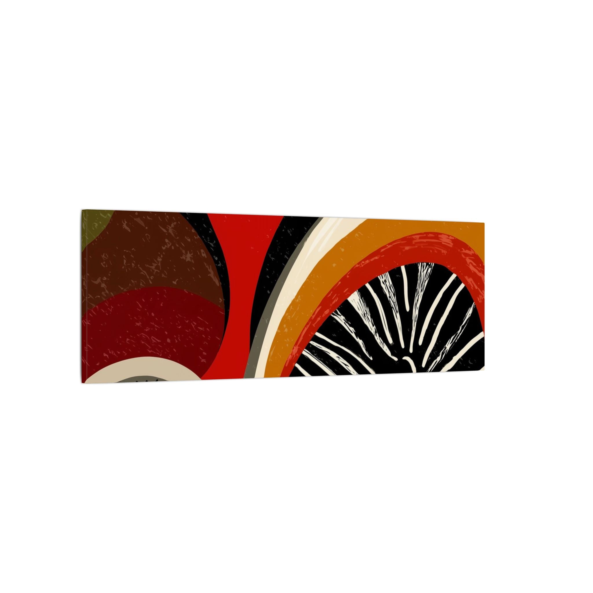 Harmonic Convergence: Organic Geometry, Mid-Century Modern Abstract, Earthy Palette Composition   |   Custom Orders Accepted