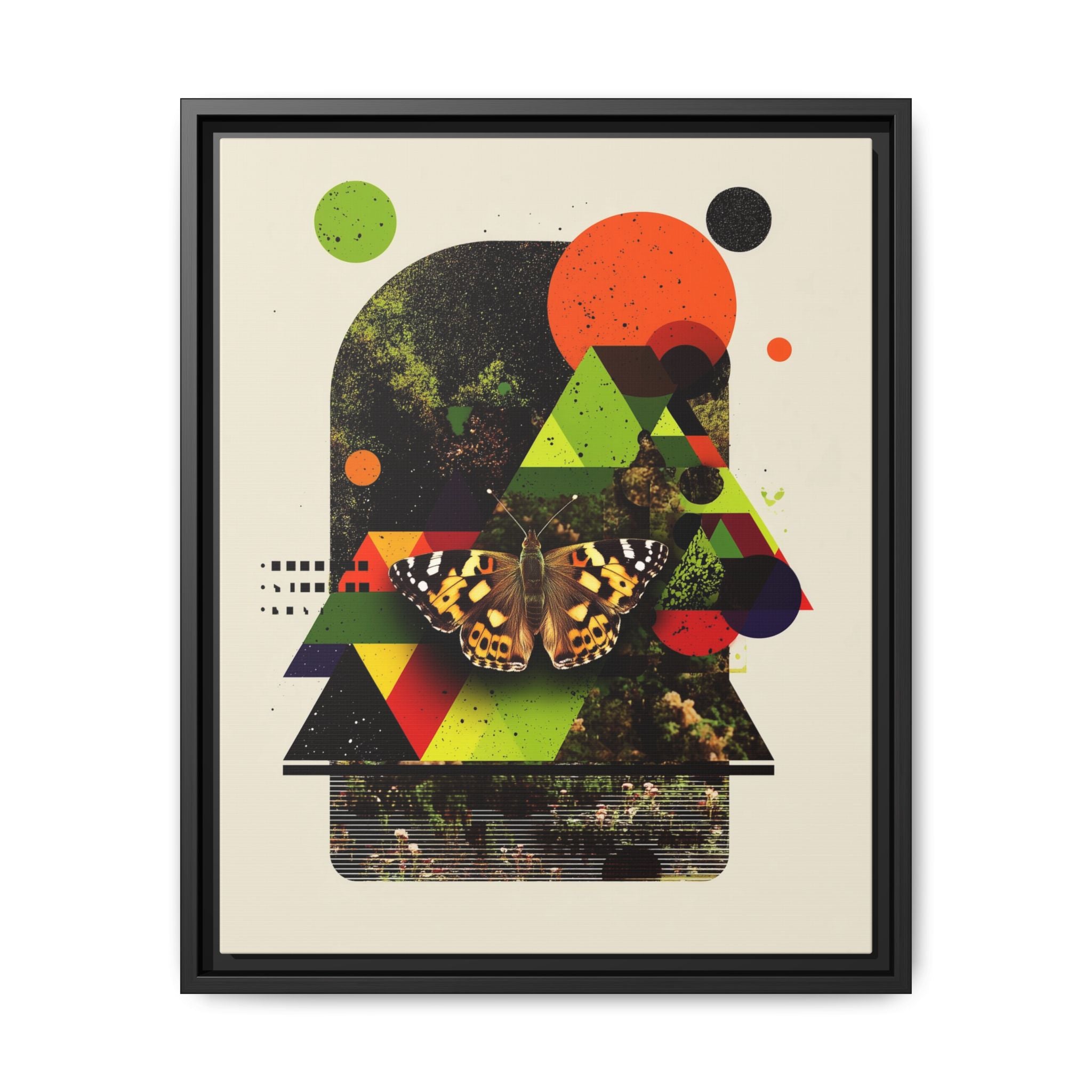 Geometric Butterfly Dreamscape: Digital Abstract Art, Vibrant Geometric Composition   |    Custom Orders Available
