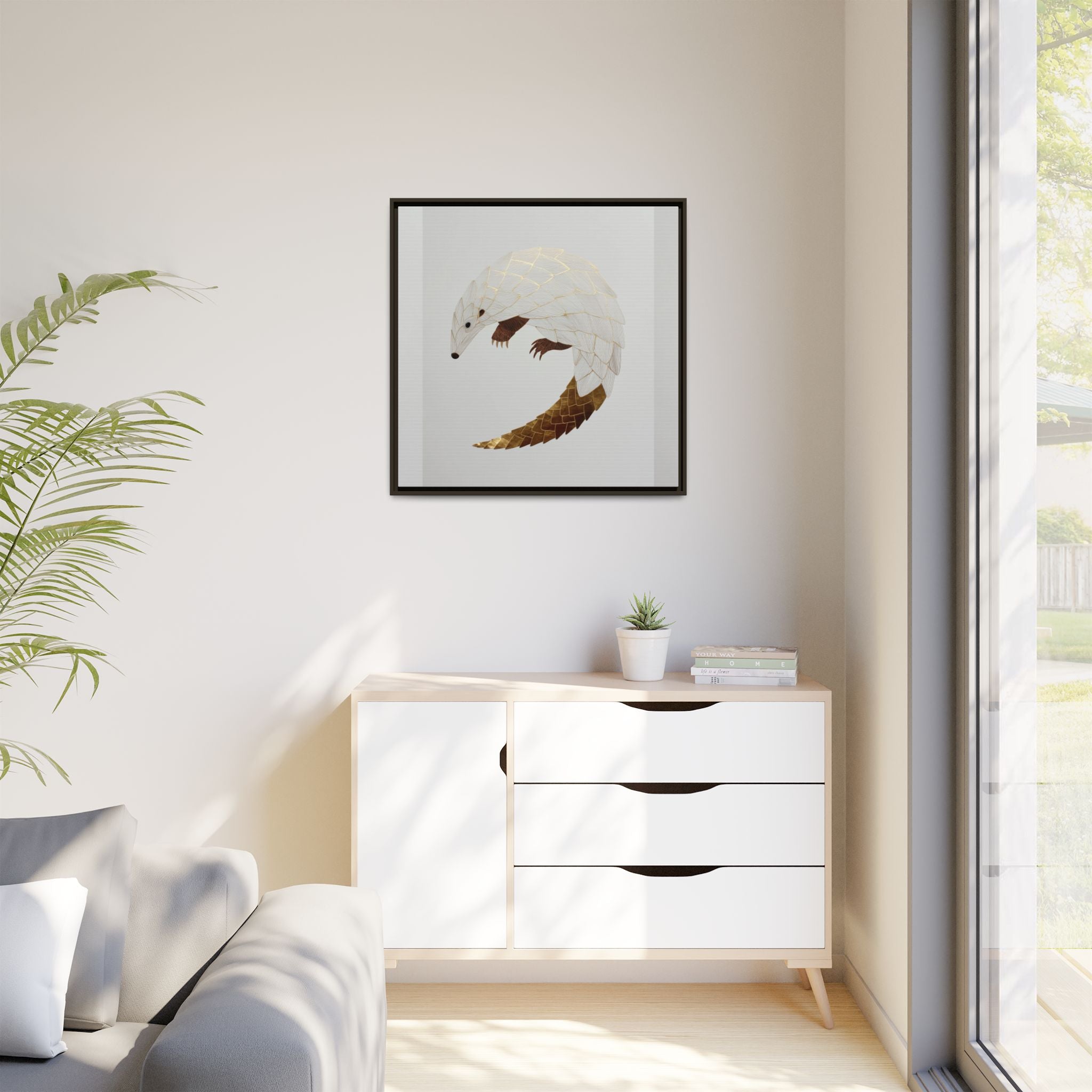 Geometric Hedgehog: Architectural Animal Portrait, Layered Geometric Illustration   |  Personalized & Custom Orders Available