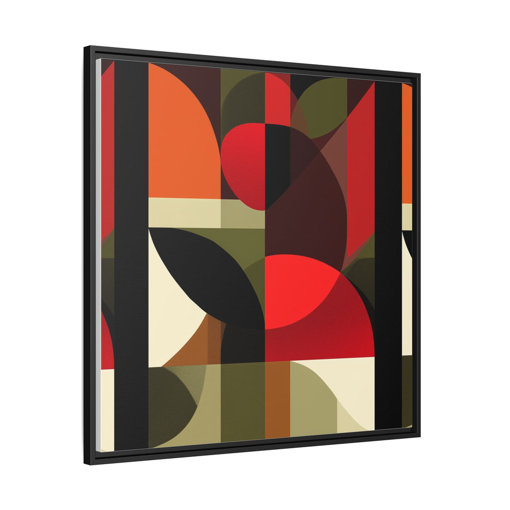 Geometric Fusion: Modern Abstract Composition, Cubist Color Blocks, Architectural Form Harmony   |   Custom Orders Accepted