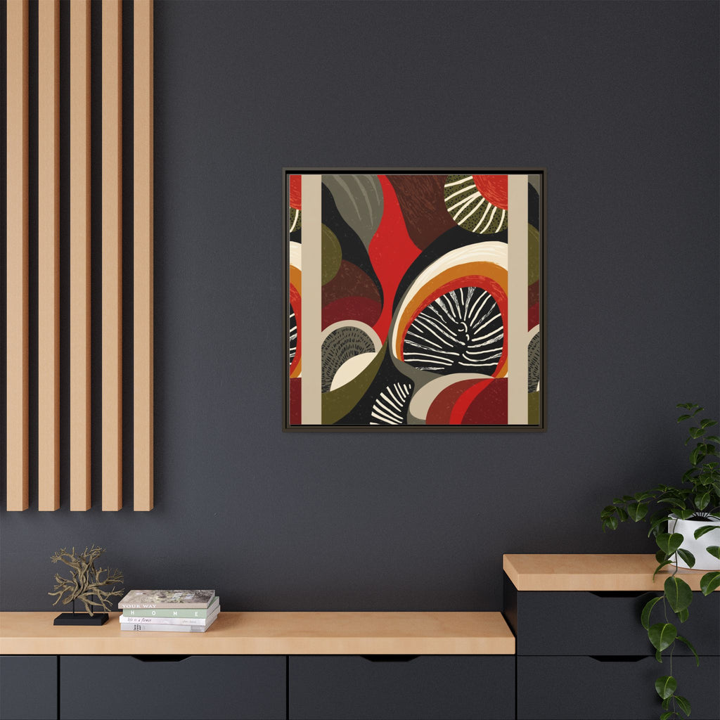 Geometric Rhythm: Abstract Composition, Mid-Century Modern Art, Radial Design Inspiration   |   Custom Orders Accepted